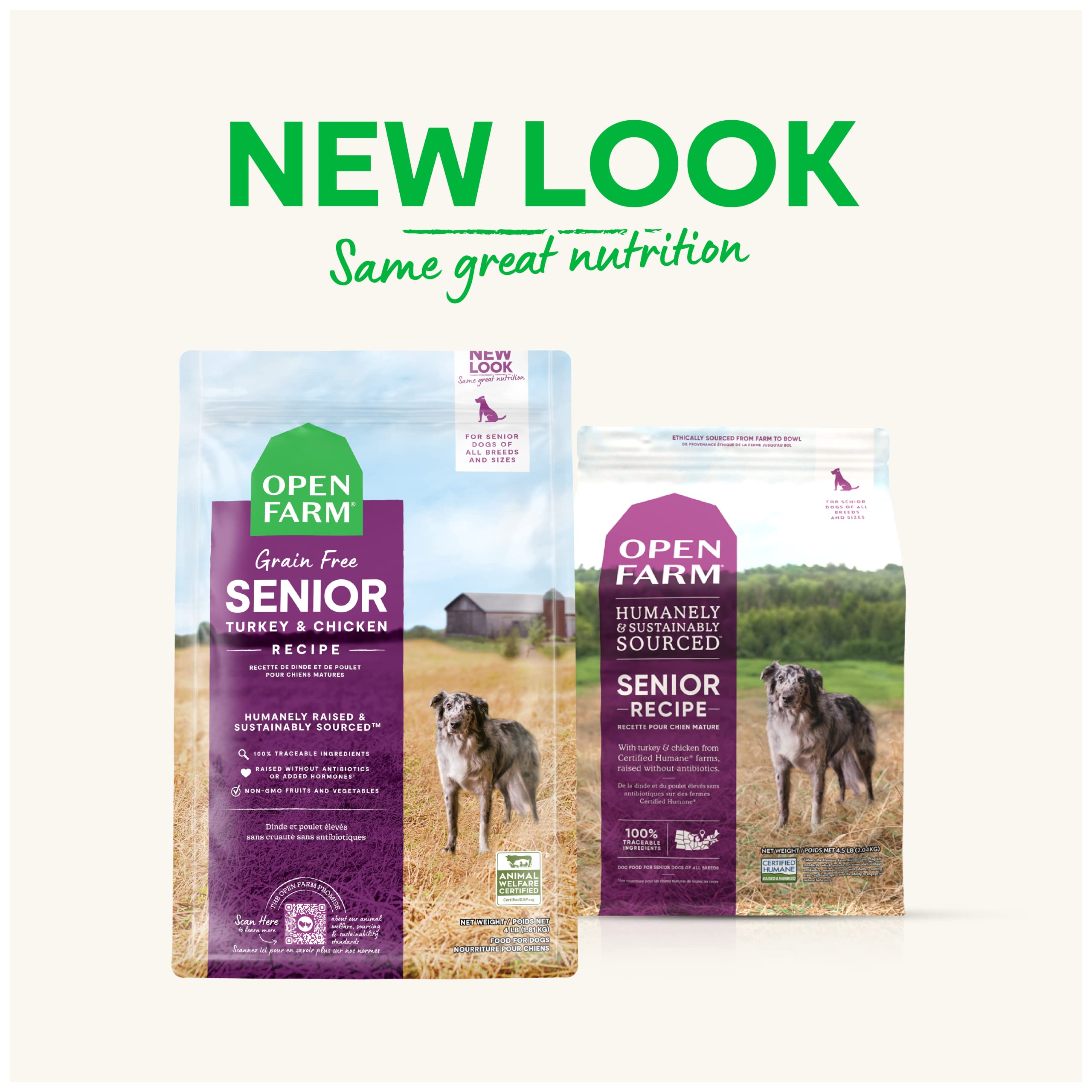 Open Farm Grain-Free Dry Dog Food with Ethically Sourced Ingredients, Non-GMO Veggies & Superfoods to Support Joints & Mobility,