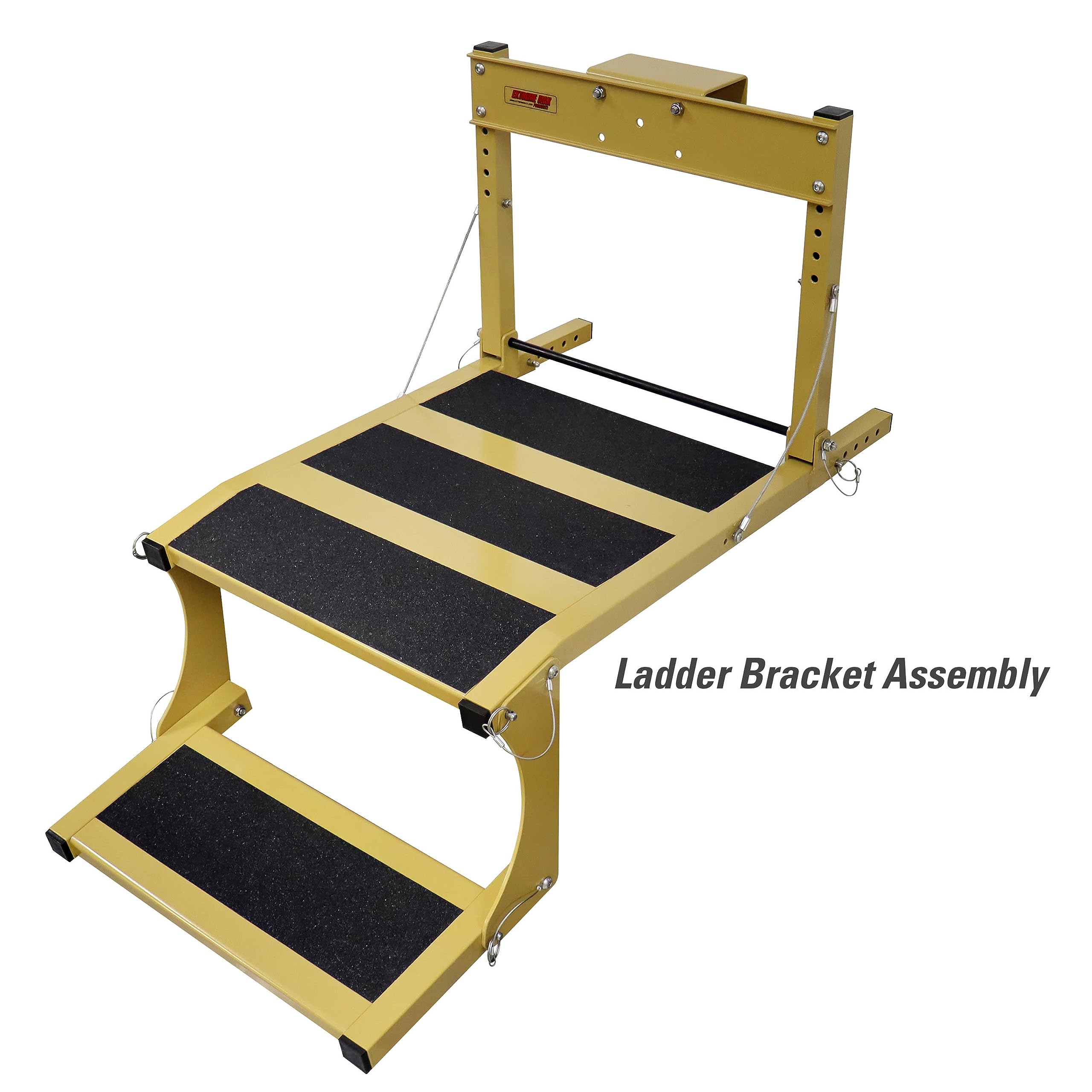 Extreme Max 3005.4246 Dog Ladder/Ramp Platform - Tan, Deluxe