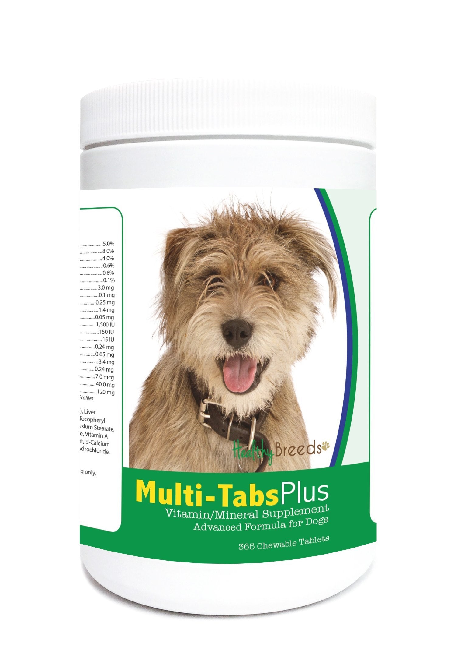 Healthy Breeds Mutt Multi-Tabs Plus Chewable Tablets 365 Count