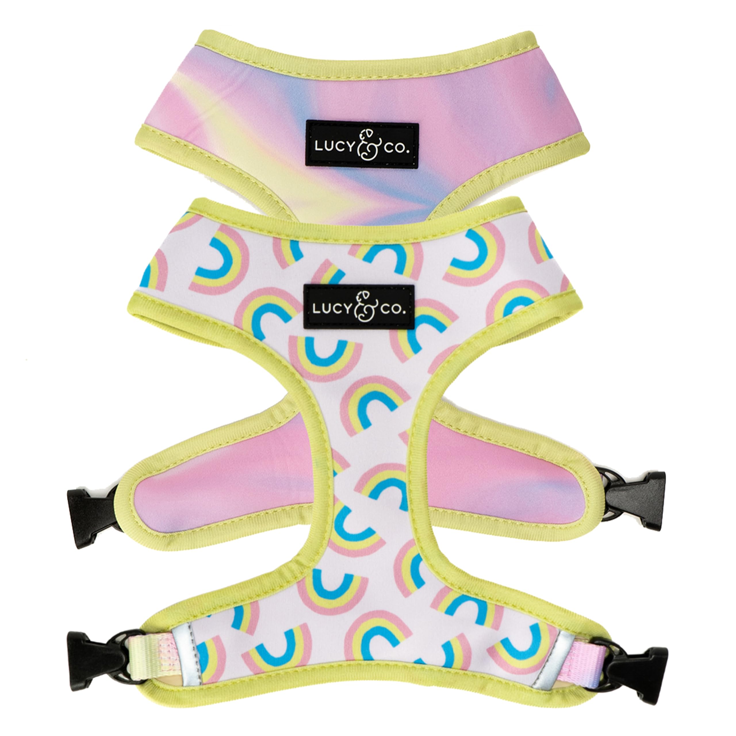Lucy & Co. Bandana - Designer Puppy Accessory - Machine Washable - Durable Comfortable Bandana For Dogs. Just Chill Bandana
