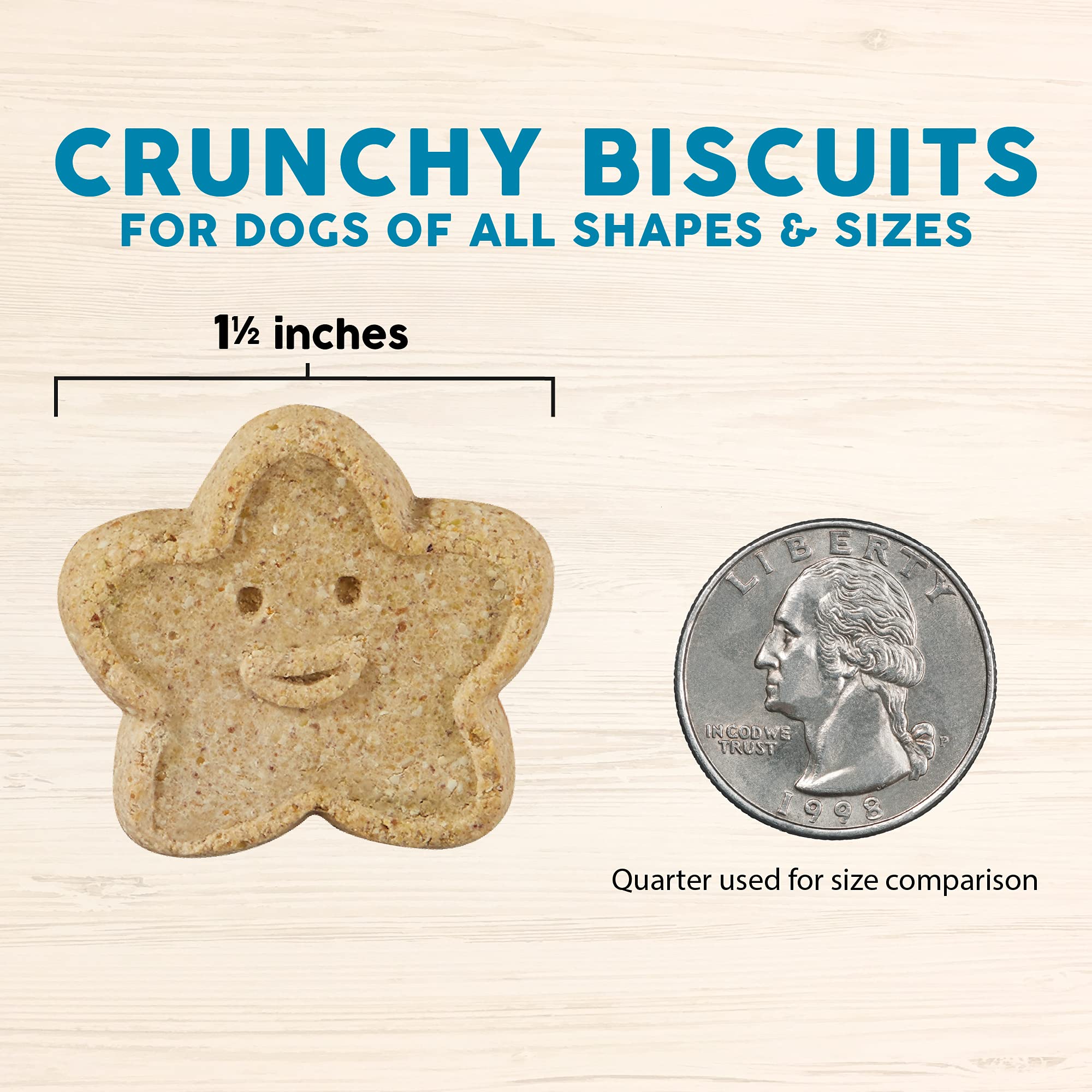 Cloud Star Wag More Bark Less Crunchy Grain Free Dog Treats, Cheddar Cheese, 14 oz. Box