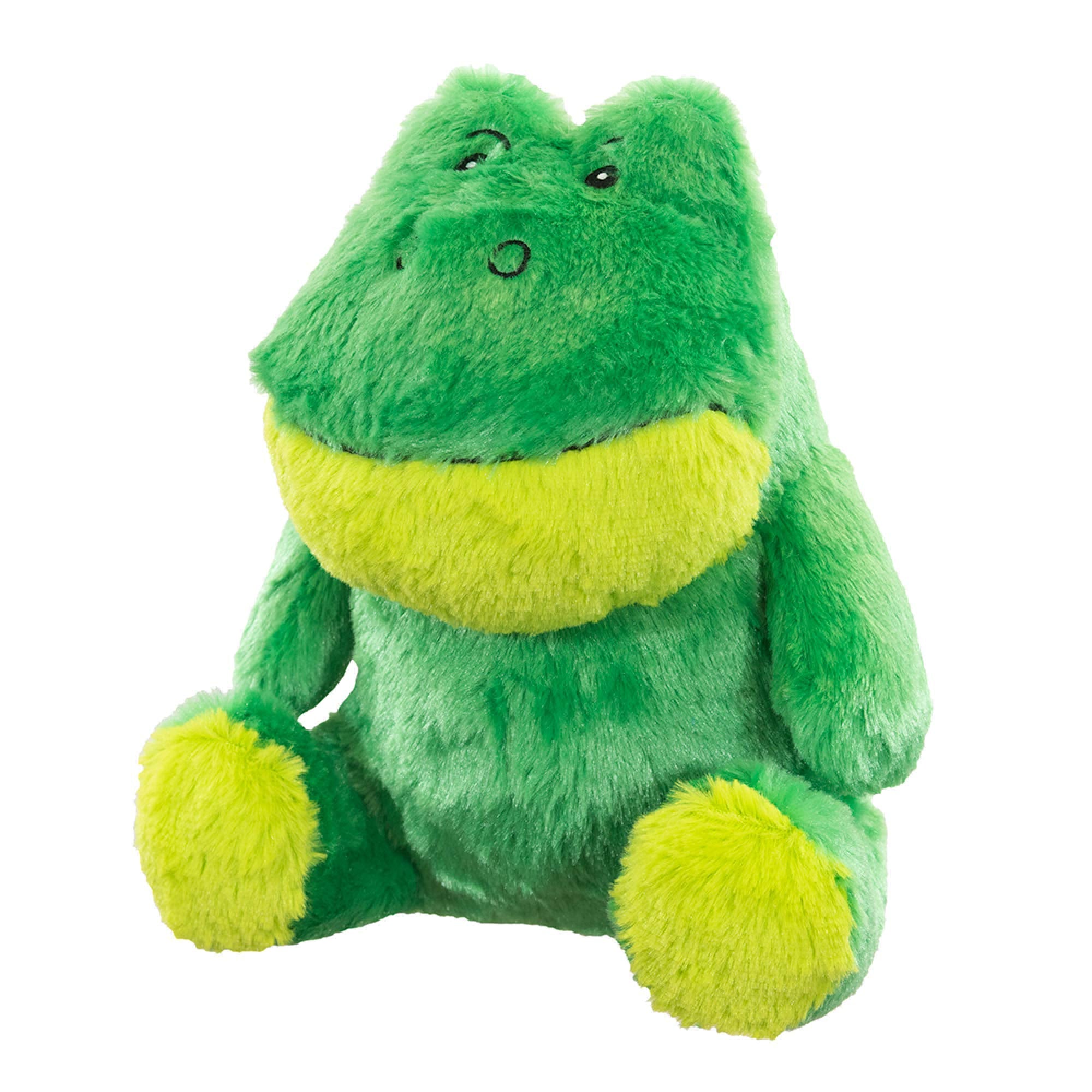 Hero Chuckles, Plush Squeaky Dog Toy, Durable Stuffed Animal With 3 In 1 Squeaker