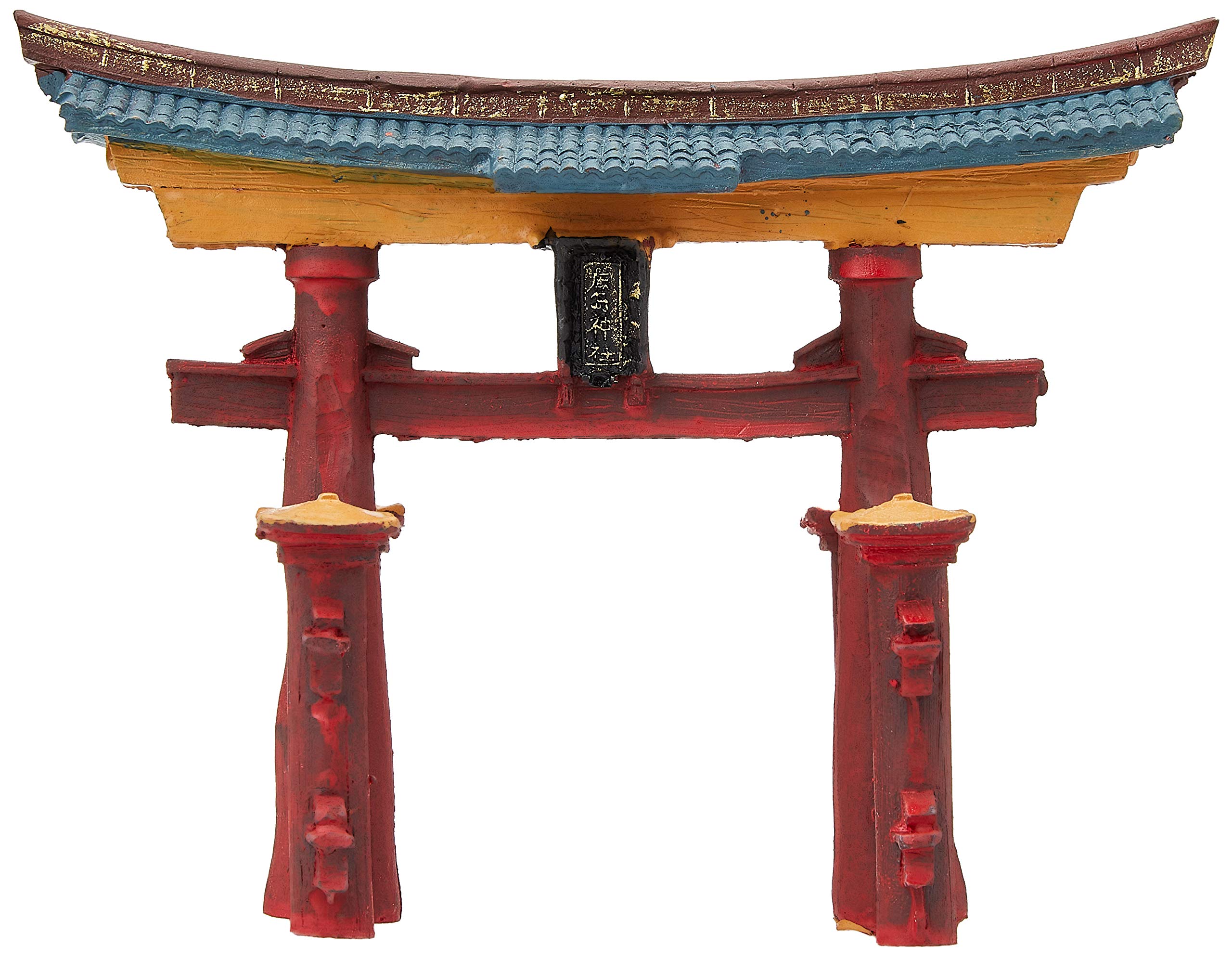 Blue Ribbon Ble Ornmt Japanese Torii Gate