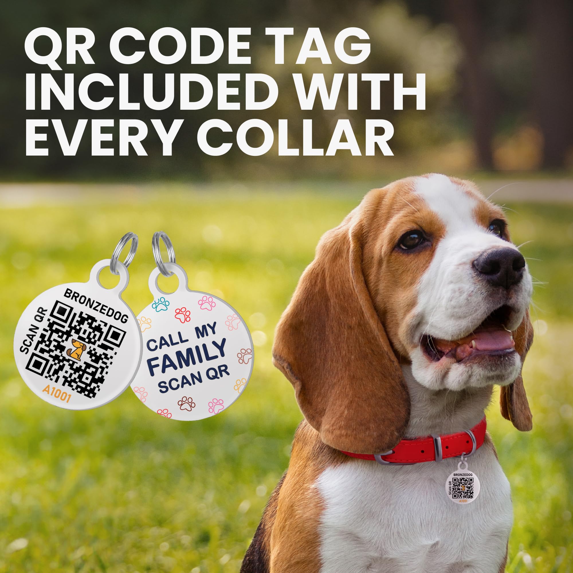 Rolled Leather Dog Collar Soft Round Collars, Id Tag For Small Medium Large Dogs(19-22 Inch, Pink)