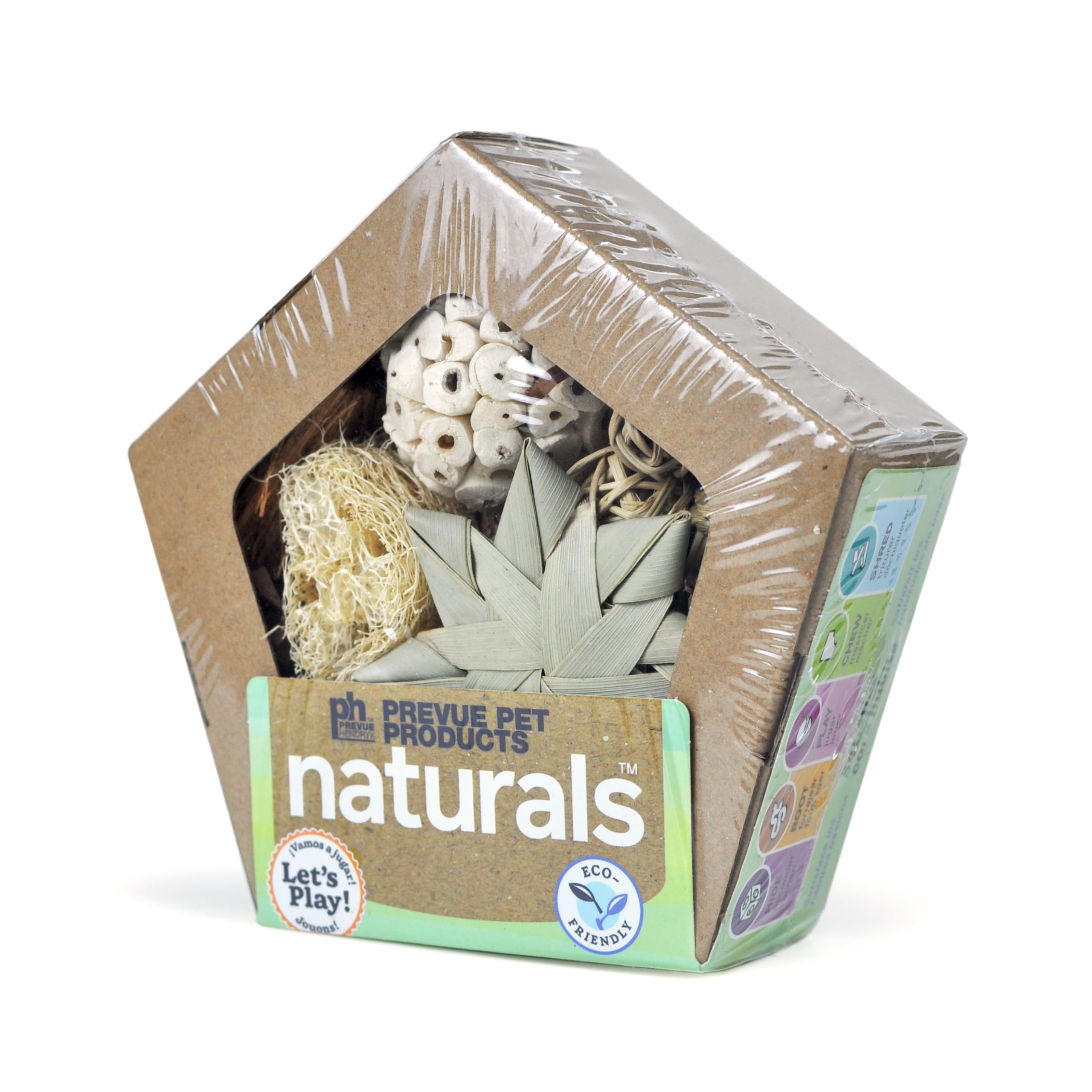 Prevue Pet Products Small Pentagon Forage N Play Box For Small Animals