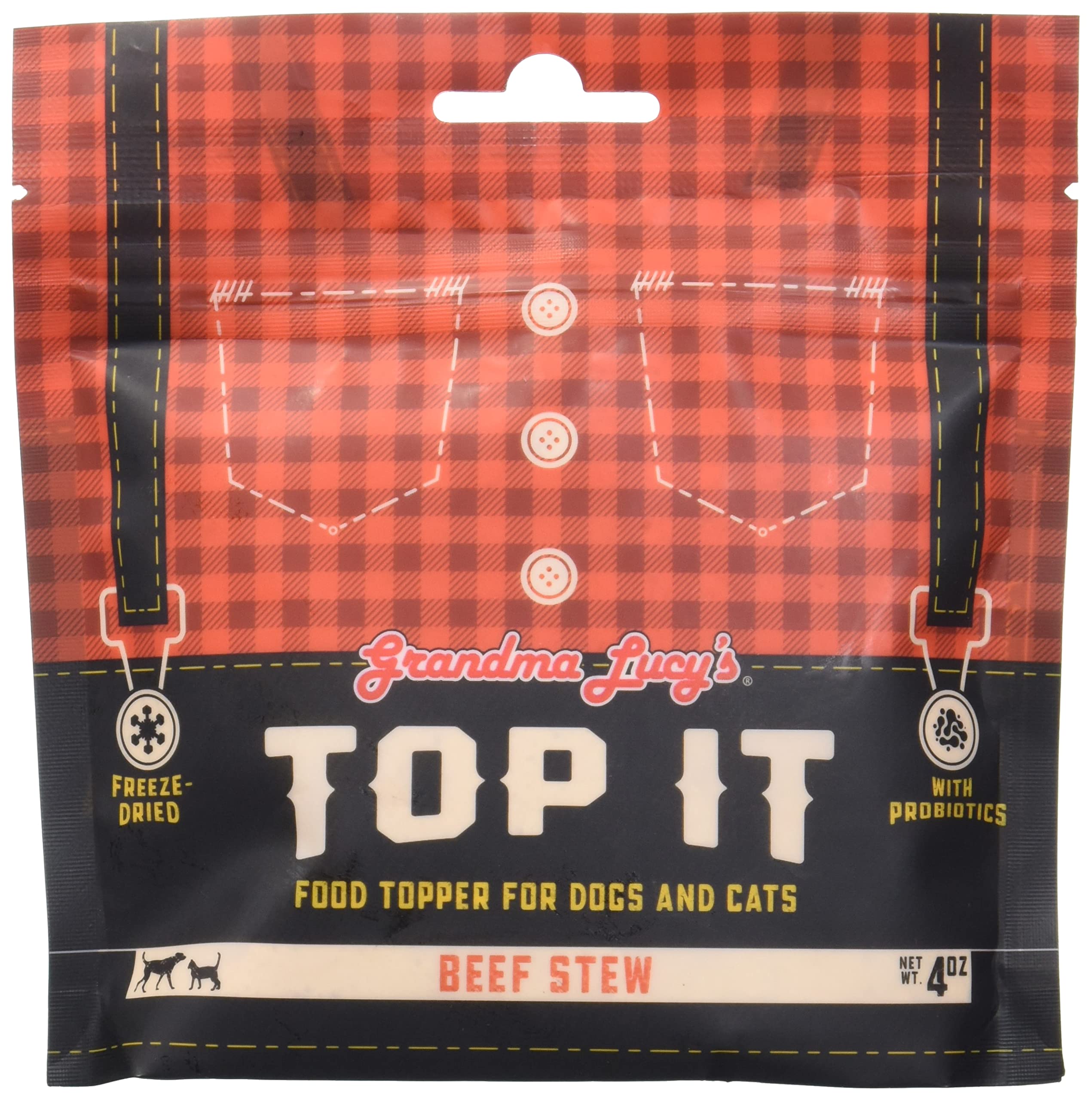 Top It Beef Stew Pet Food Topper - 4oz