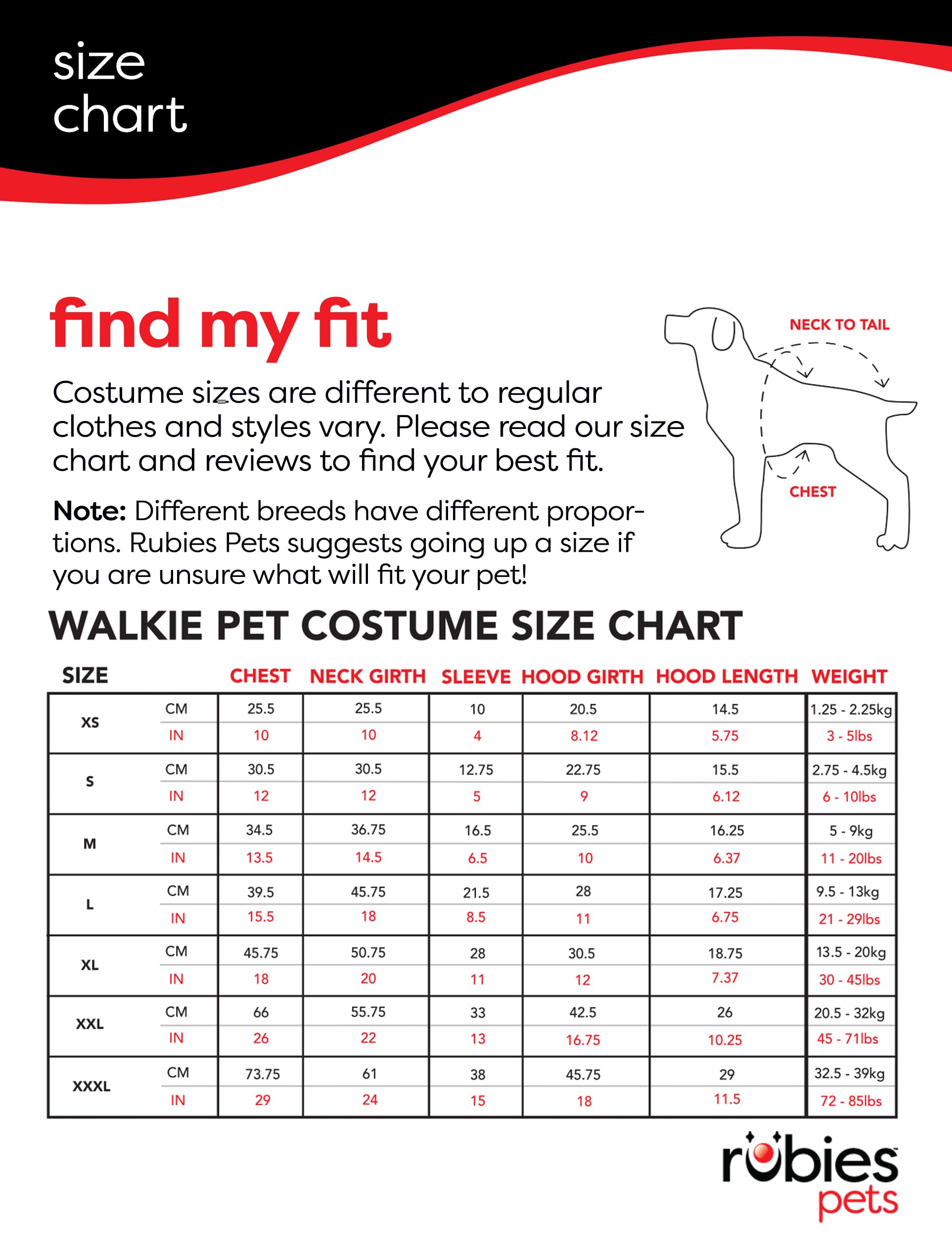 Rubie'S Walking Teddy Bear Pet Costume, Xxx-Large