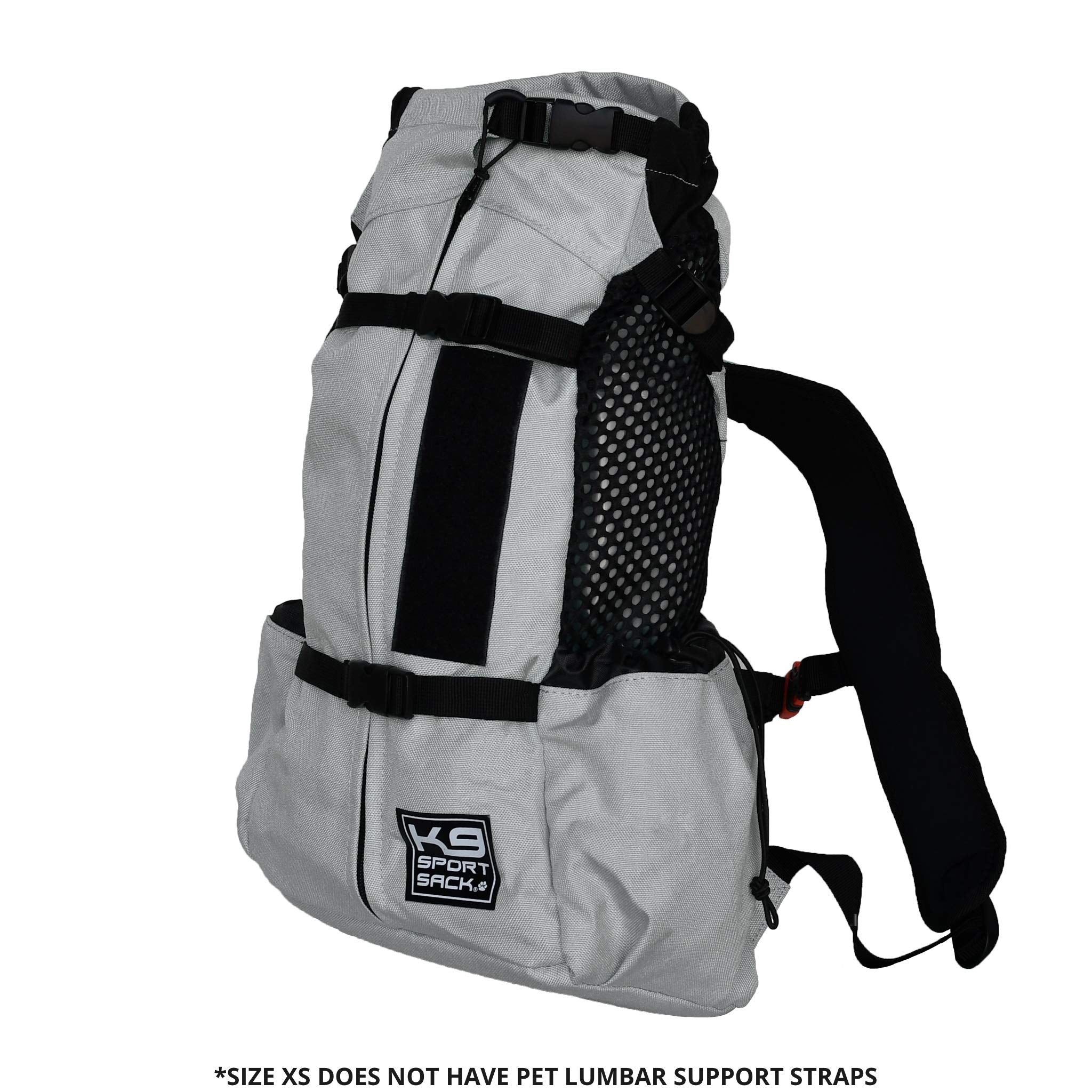 K9 Sport Sack | Dog Carrier Adjustable Backpack (Large, Air 2 - Charcoal Grey)