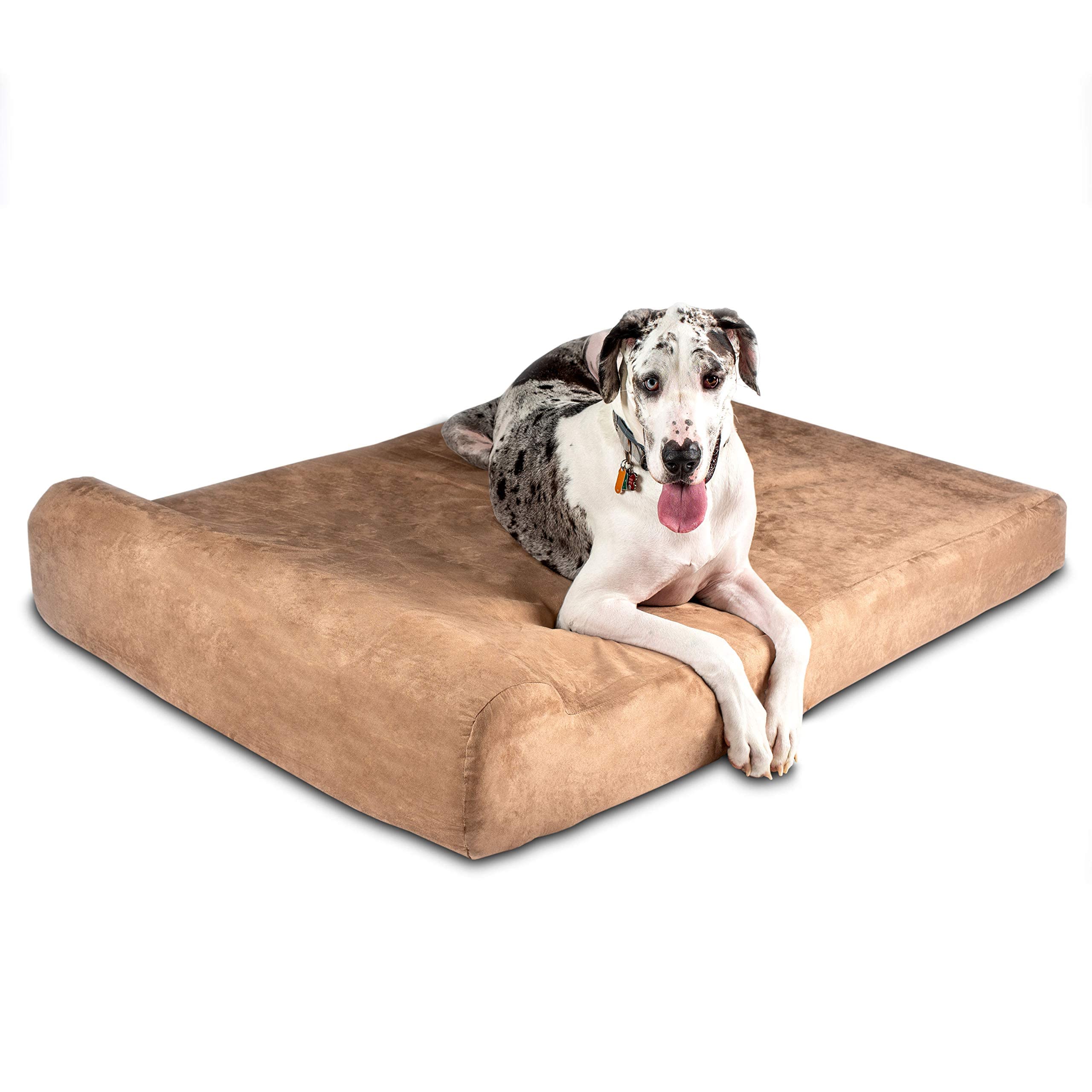 Big Barker Orthopedic Dog Bed W/Headrest - 7