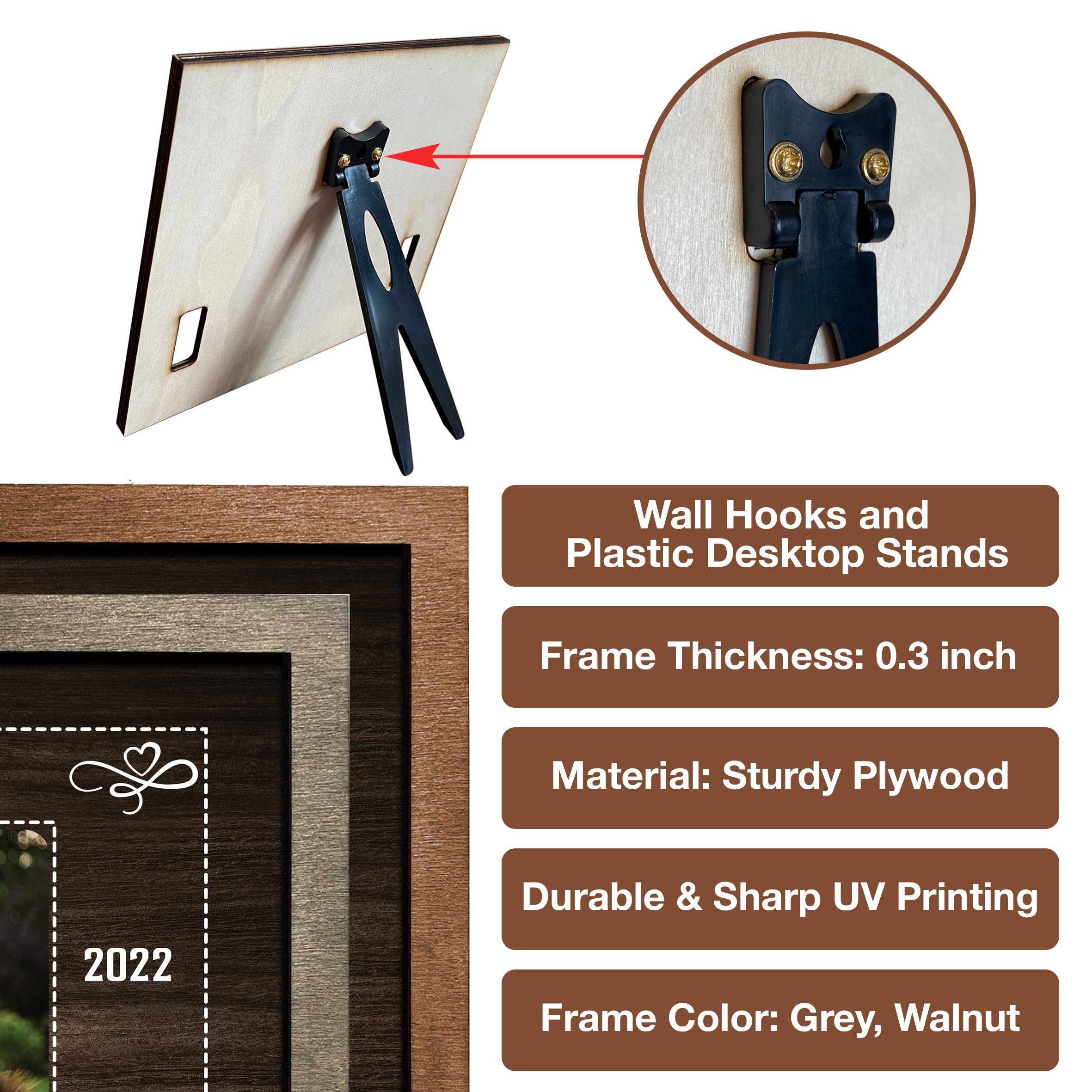 Bfigift Customized Dog Picture Frames For Dogs That Passed Personalized Dog Gifts For Pets Dog Memorial Frames Pet Photo Frames And Memorials Loss Of Dog Gifts Rainbow Bridge Pet Memorial Gifts