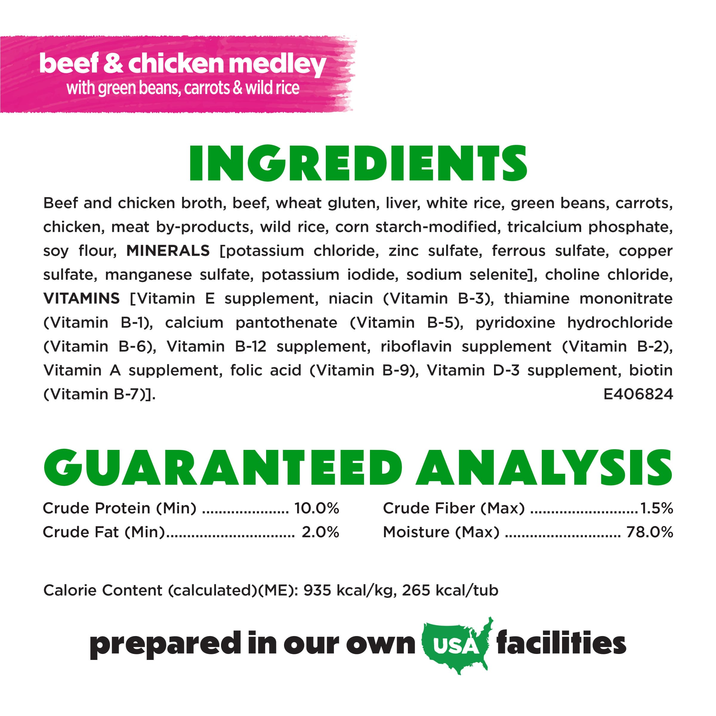 Purina Beneful High Protein, Wet Dog Food With Gravy, Prepared Meals Beef & Chicken Medley - (Pack of 8) 10 oz. Tubs