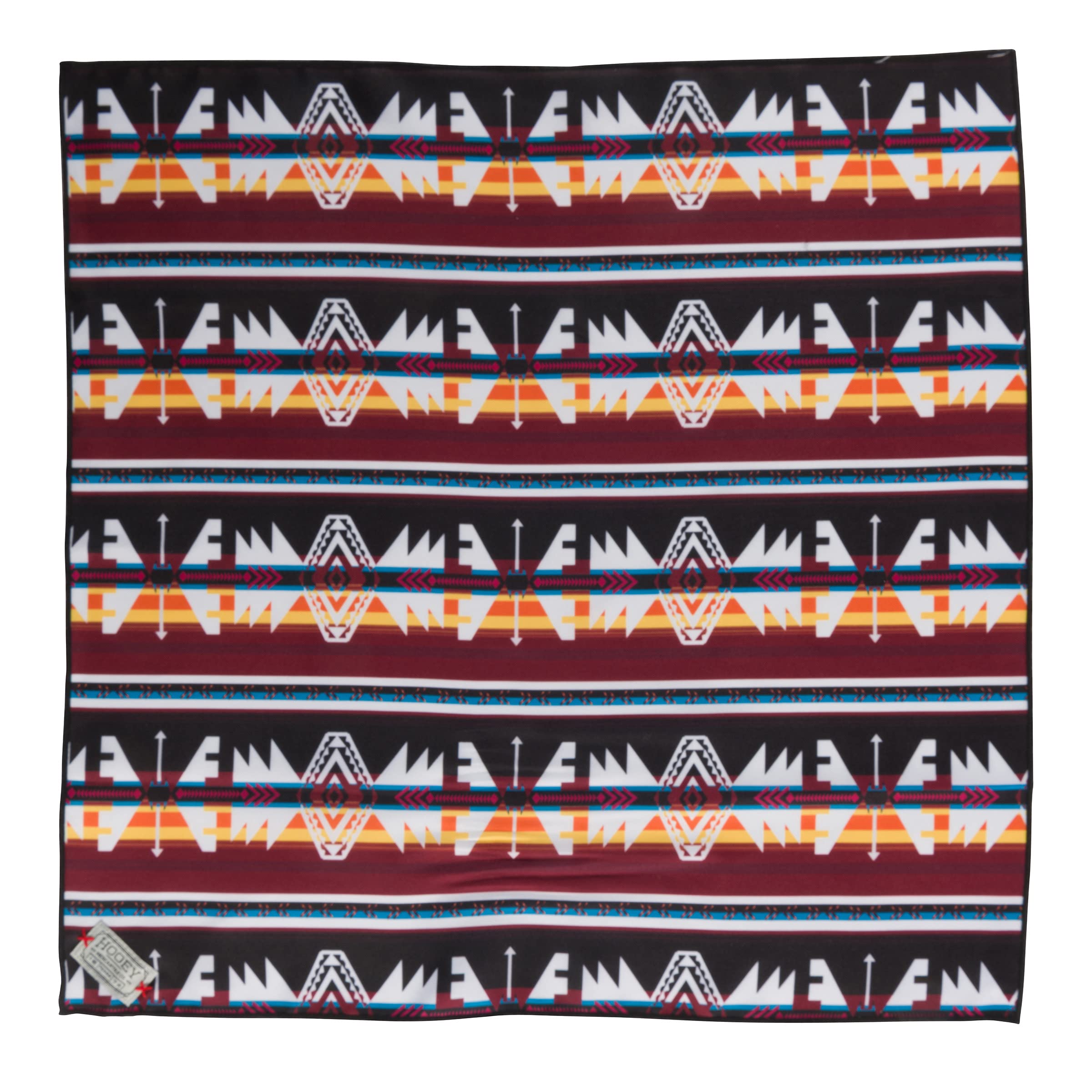 Hooey Mercantile Dog Bandana, Durable Polyester Dog Bandana With Graphic-Inspired Prints, Totem, One Size