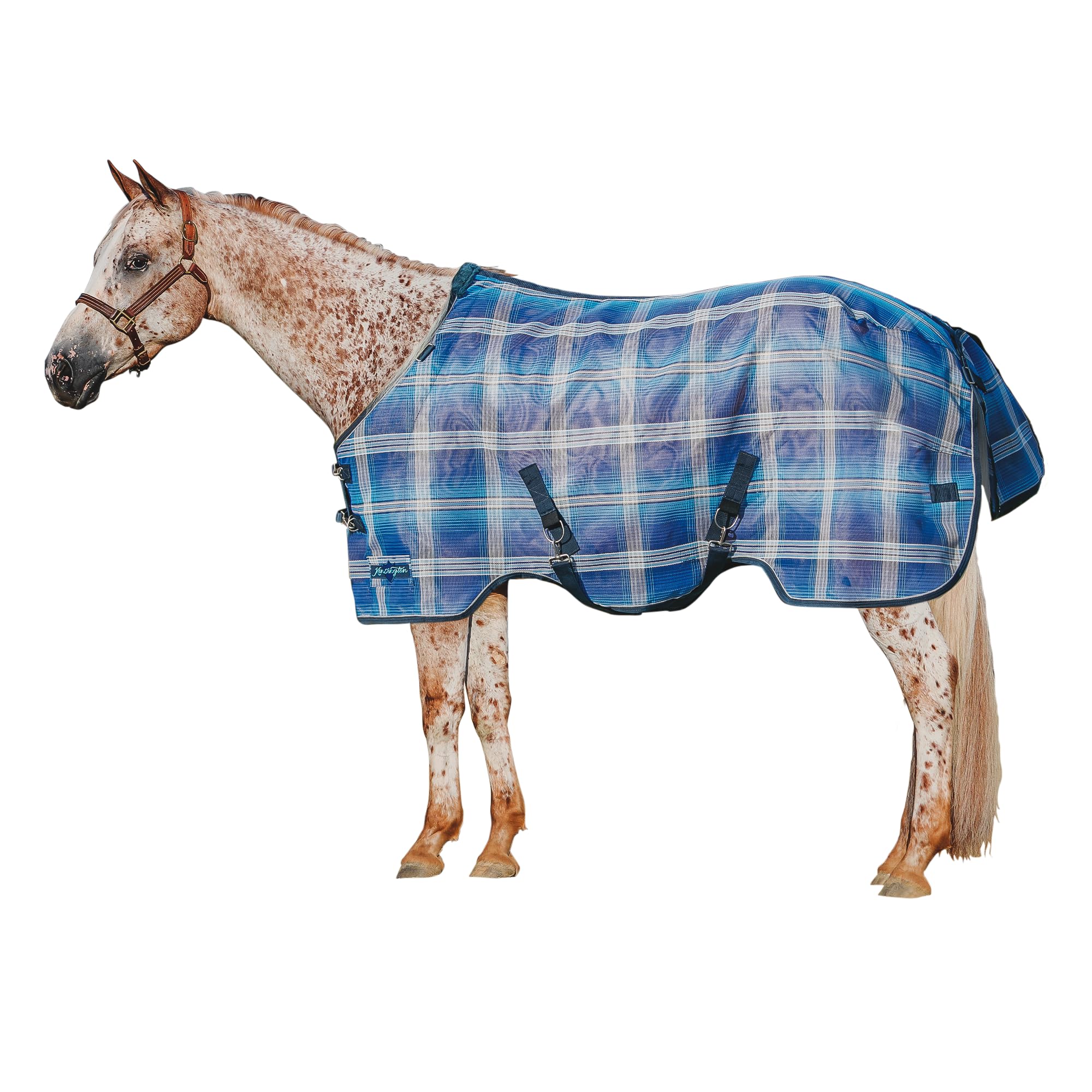 Kensington Breathable And Uv Protective Sheet Surefit All Season Protection For Horse - 72'', Kentucky Blue