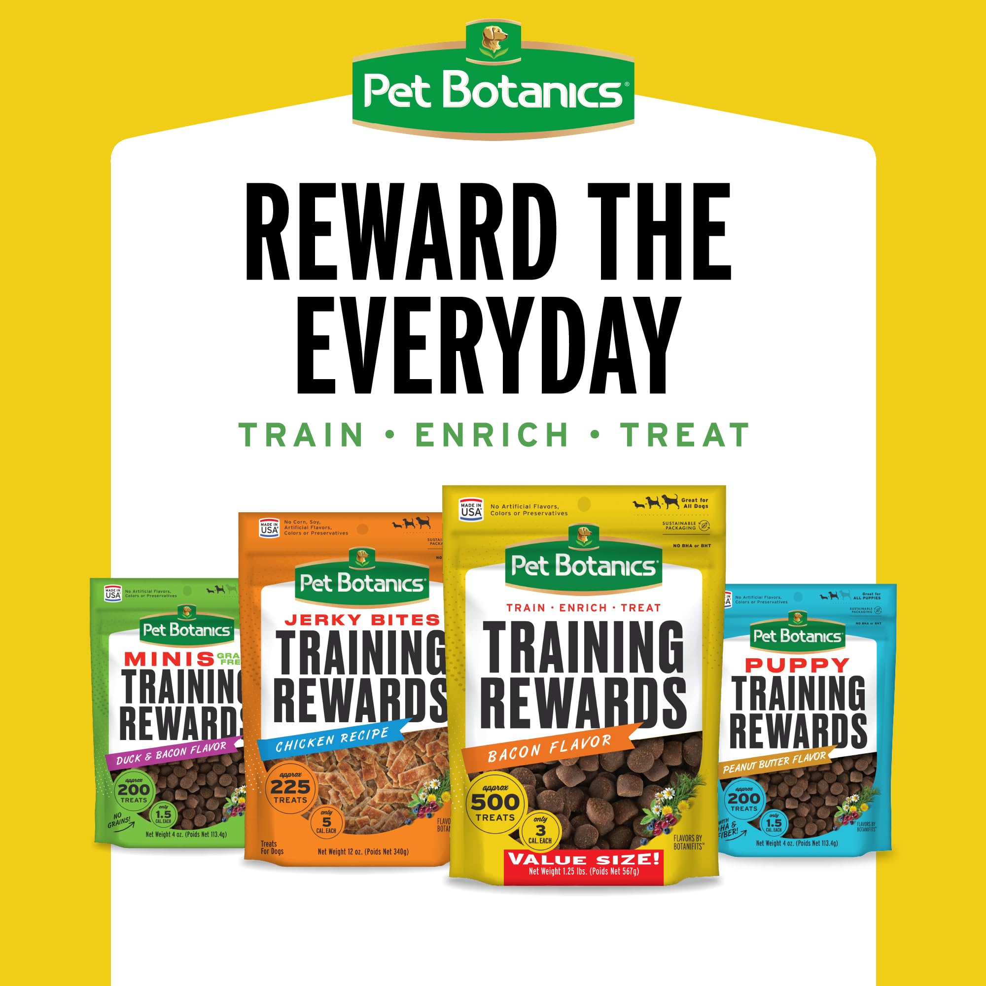 Pet Botanics Omega Plus Salmon Flavor Treats, Soft & Chewy, 12 oz Pouch with 500 Treats, Ideal for Training, White