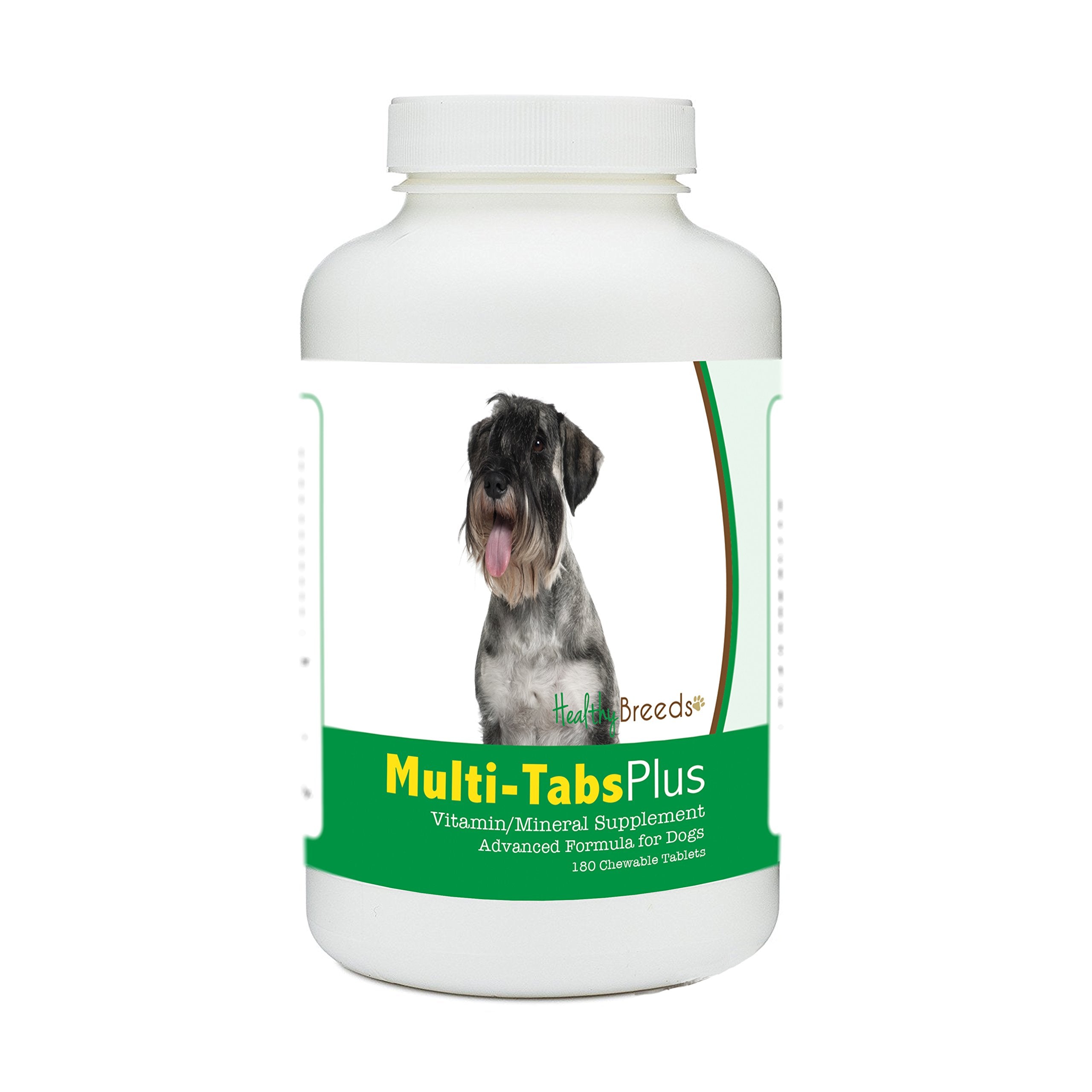 Healthy Breeds Standard Schnauzer Multi-Tabs Plus Chewable Tablets 180 Count