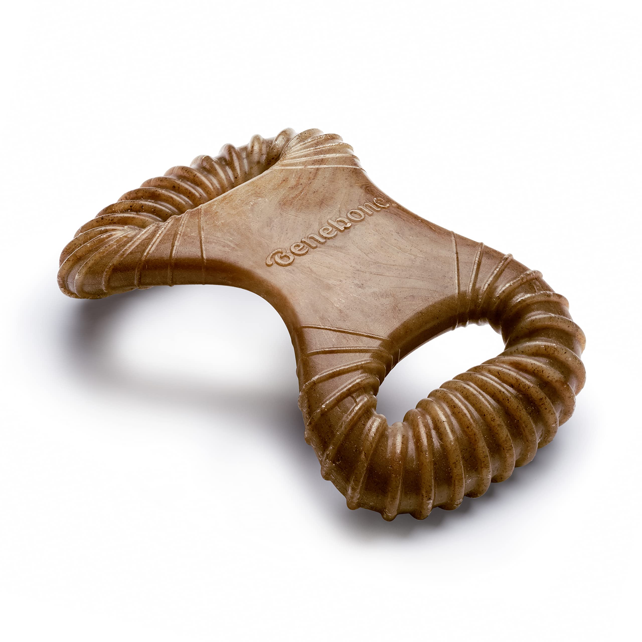 Benebone 2 Count (Pack Of 1) Wishbone/Dental Durable Dog Chew Toys, Real Bacon, Made In Usa, Small