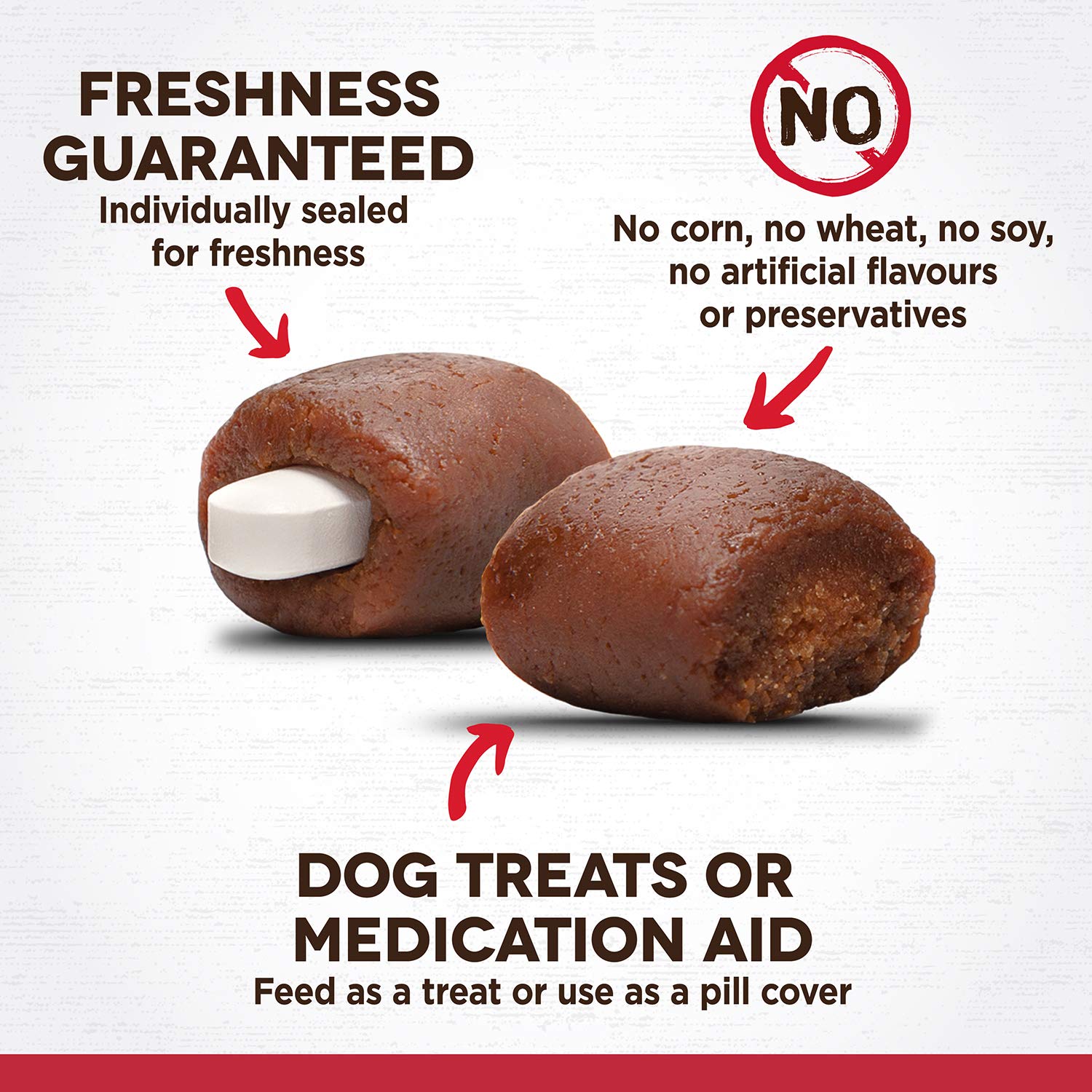 Zoe Zo Pill Pops for Dogs, Healthy Dog Treats, All Natural Dog Treats to Hide Medication, Grilled Beef with Ginger Recipe, 3.5 o