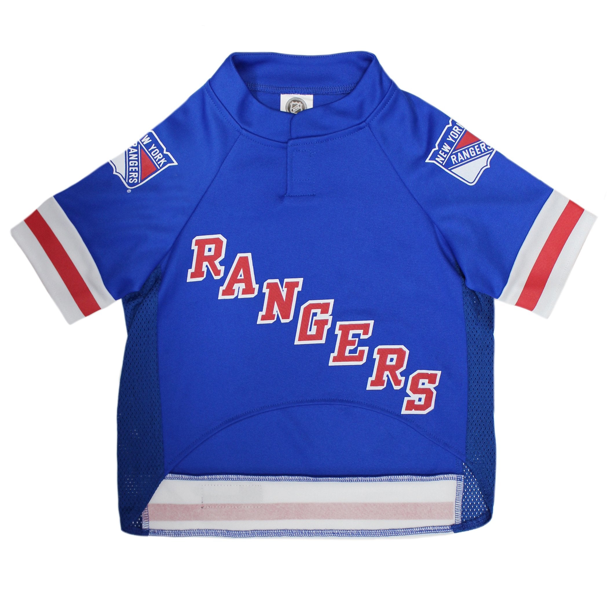 Pets First NHL New York Rangers Jersey for Dogs & Cats, Medium. - Let Your Pet Be A Real NHL Fan!