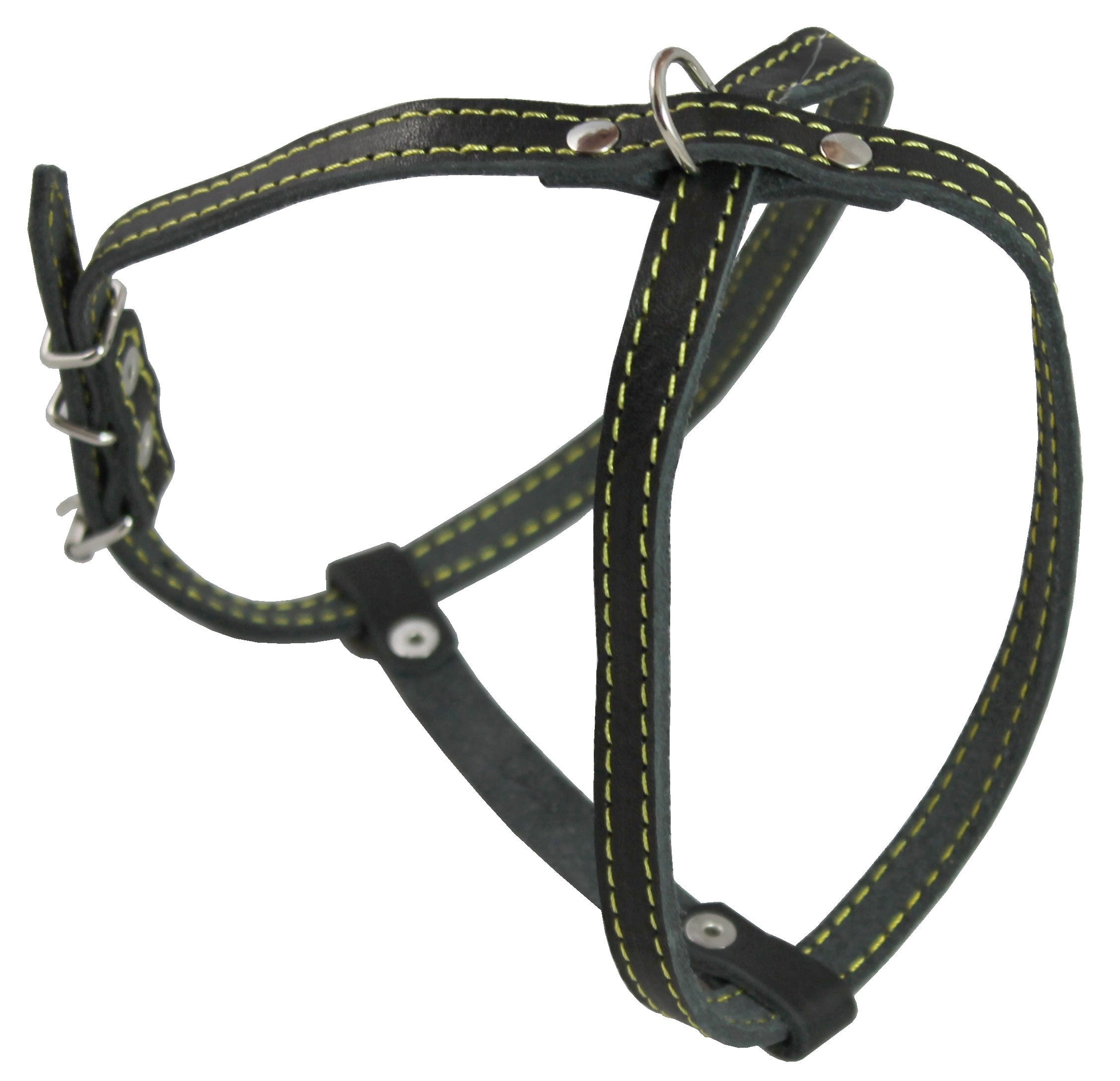 Genuine Leather Dog Harness, 12'-16' Chest Size, 1/2' Wide, Maltese, Chihuahua, Puppies