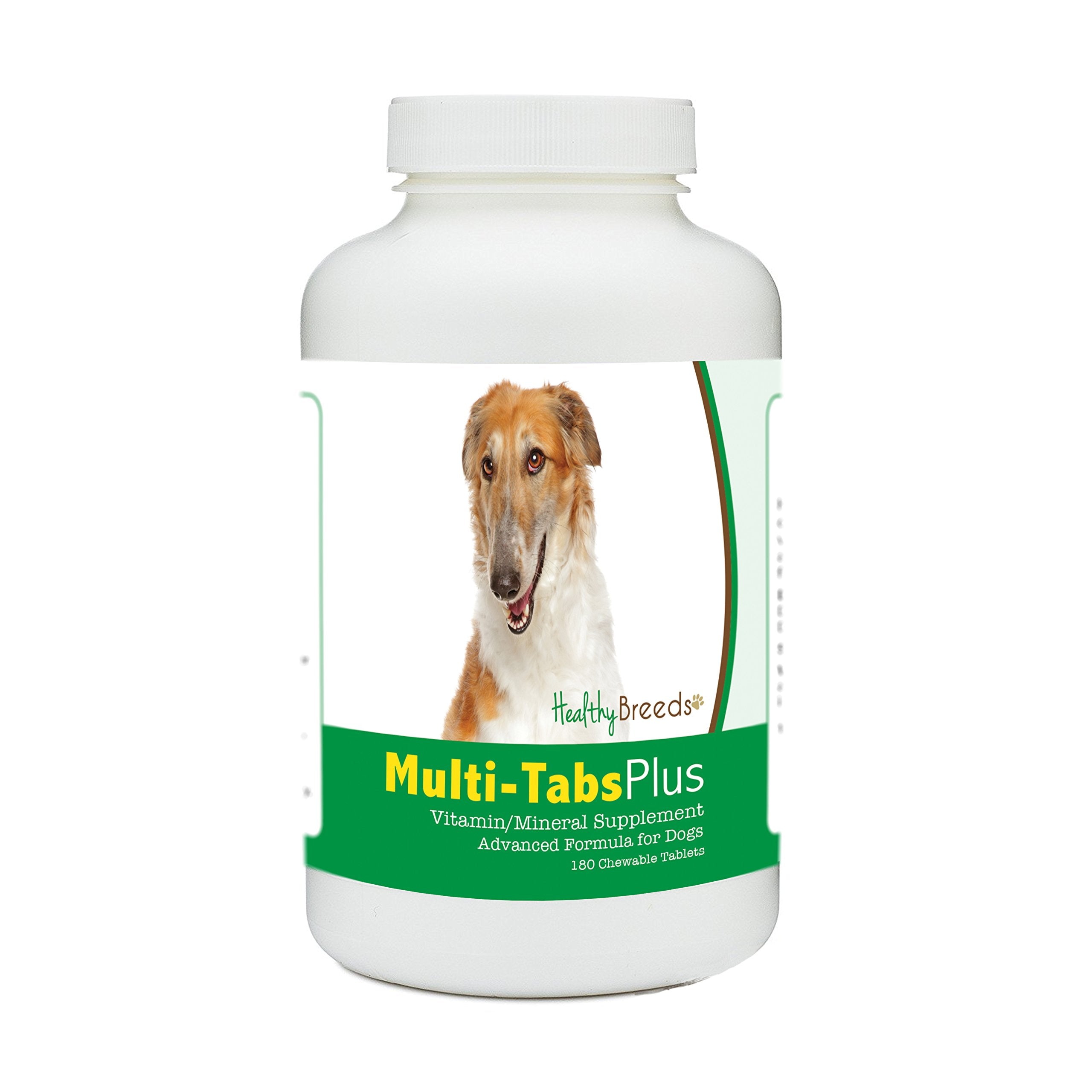 Healthy Breeds Borzois Multi-Tabs Plus Chewable Tablets 180 Count