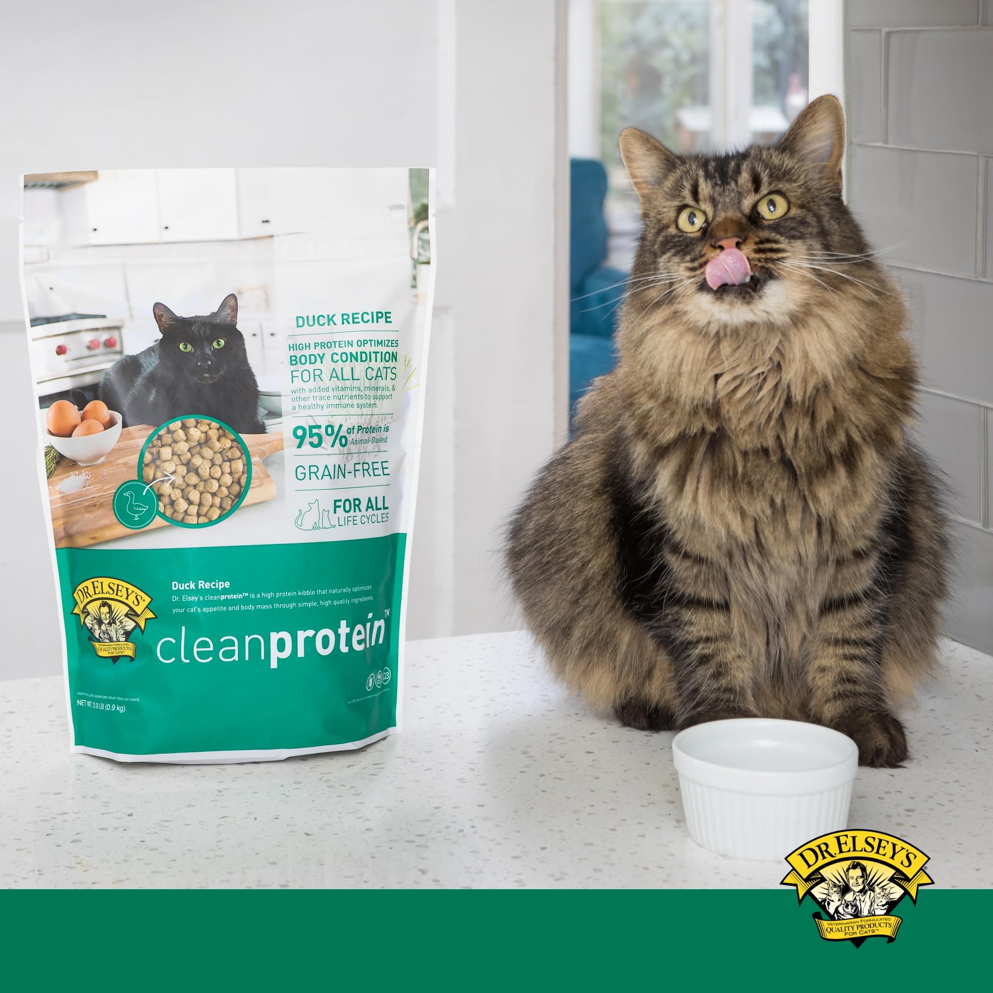 Dr. Elseys Cleanprotein Dry Kibble Duck 2lb.