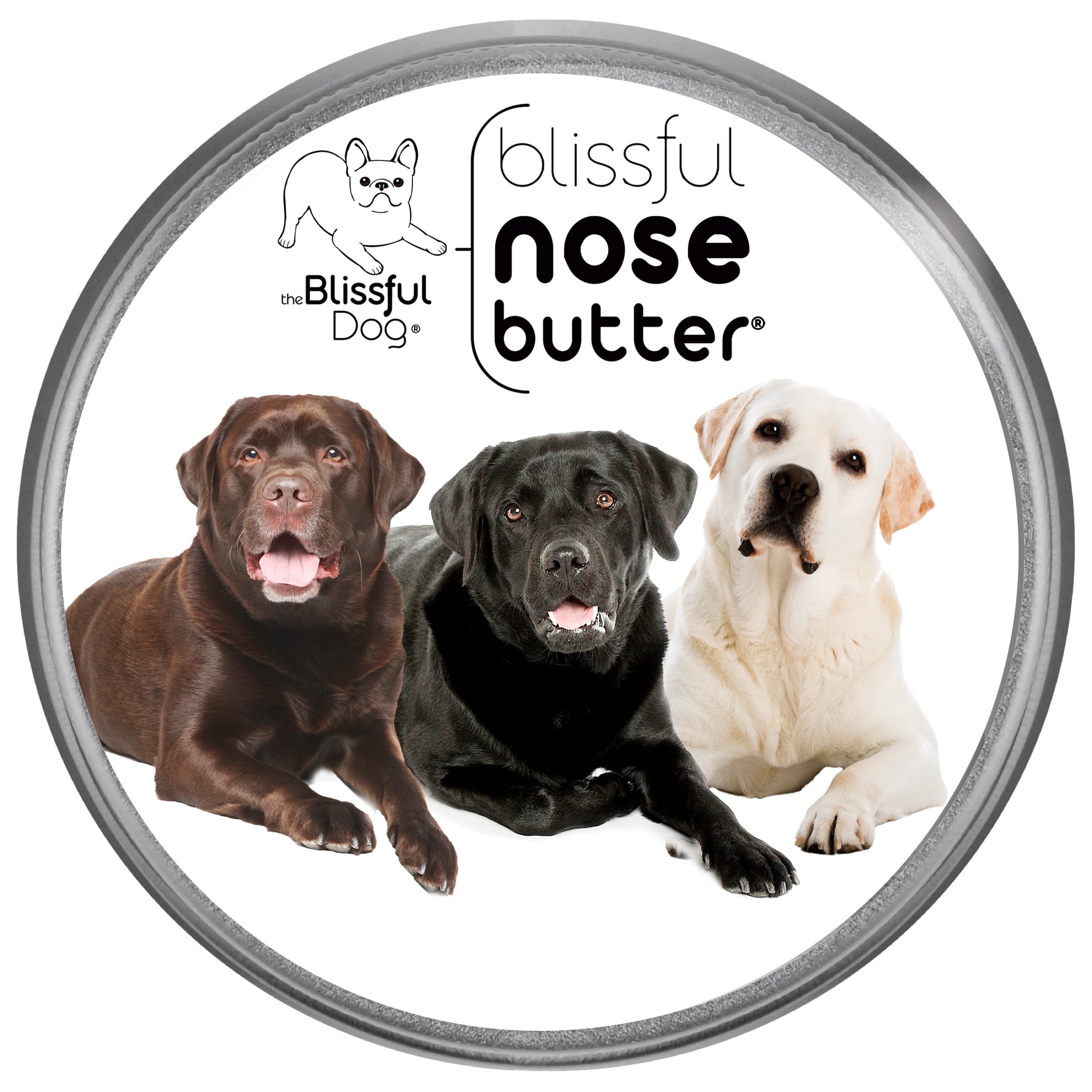 The Blissful Dog Labrador Retriever Unscented Nose Butter - Dog Nose Butter, 16 Ounce