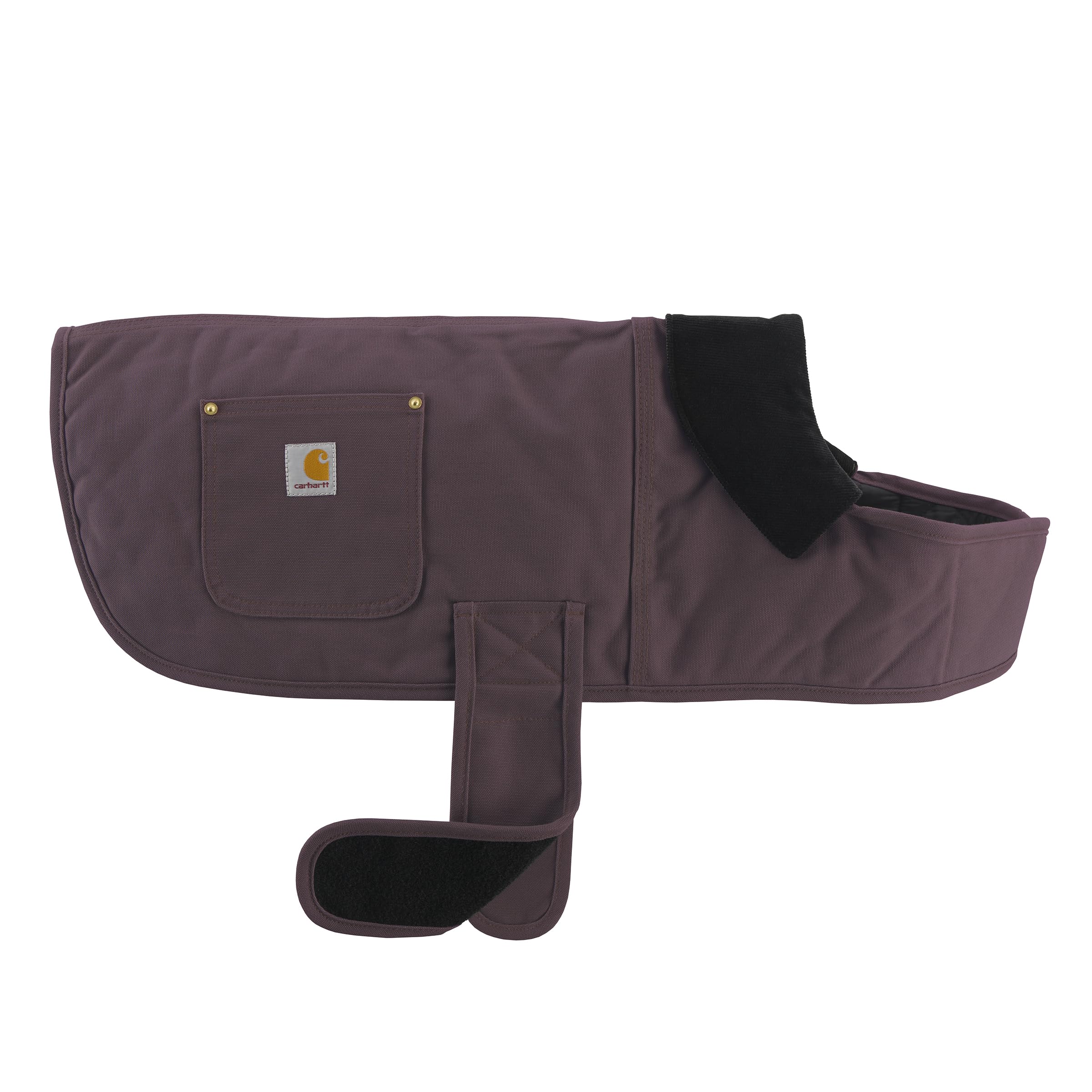 Carhartt Firm Duck Insulated Dog Chore Coat, Durable Weather Resistant Jacket For Cold And Windy Conditions, Contains Pfas (Deep Wine), Medium