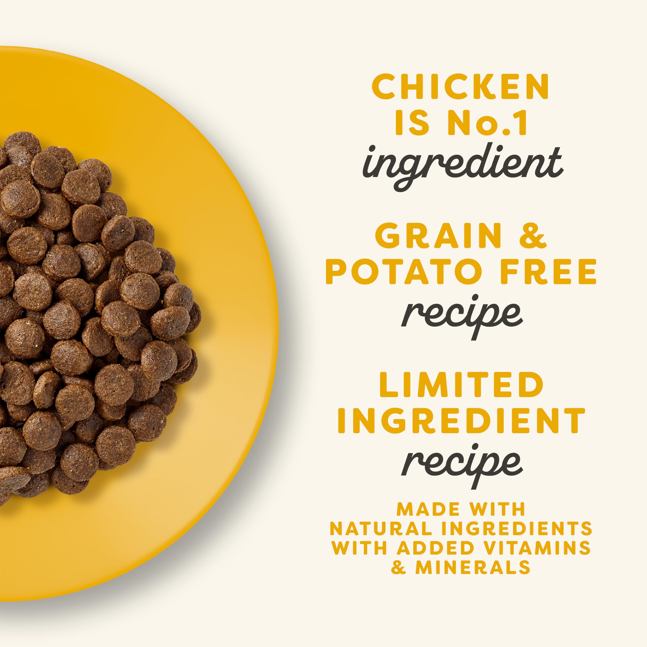 Applaws Complete Dry Cat Food, Grain-Free, Limited Ingredient with Added Vitamins & Minerals, Protein, Supports Digestion, Chick