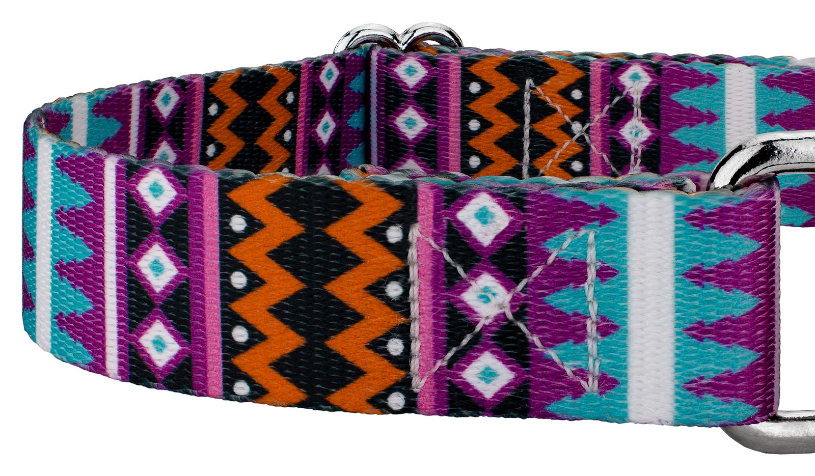 Country Brook Petz - Santa Fe Martingale Dog Collar - Country And Western Collection Featuring Rustic Designs (1 Inch, Medium)