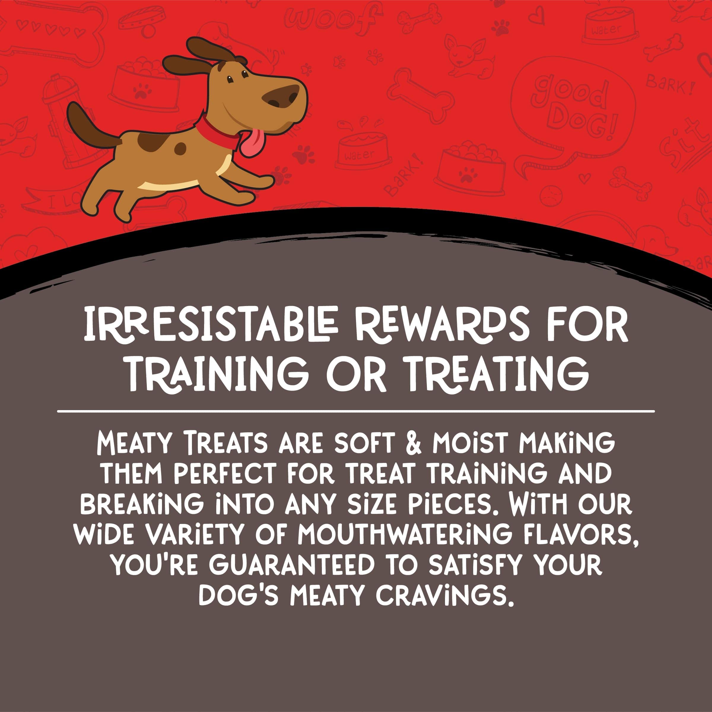 Meaty Treats Steaknight Delights Beef Flavor, 25-oz.