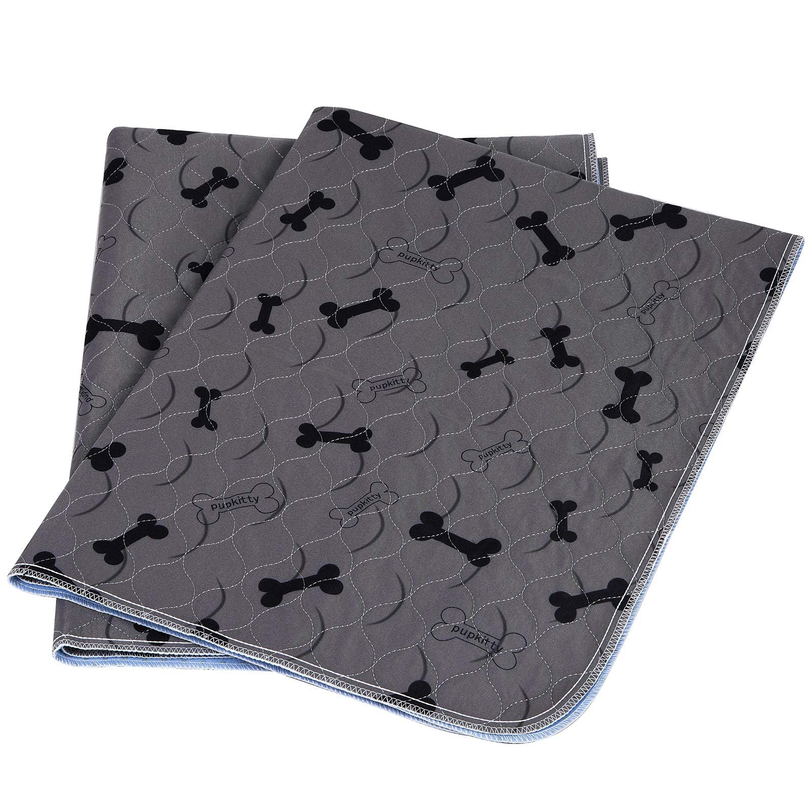 Washable Dog Pee Pads With Free Grooming Gloves,Non Slip Dog Mats With Great Urine Absorption,Reusable Puppy Pee Pads For Whelping,Potty,Training,Playpen