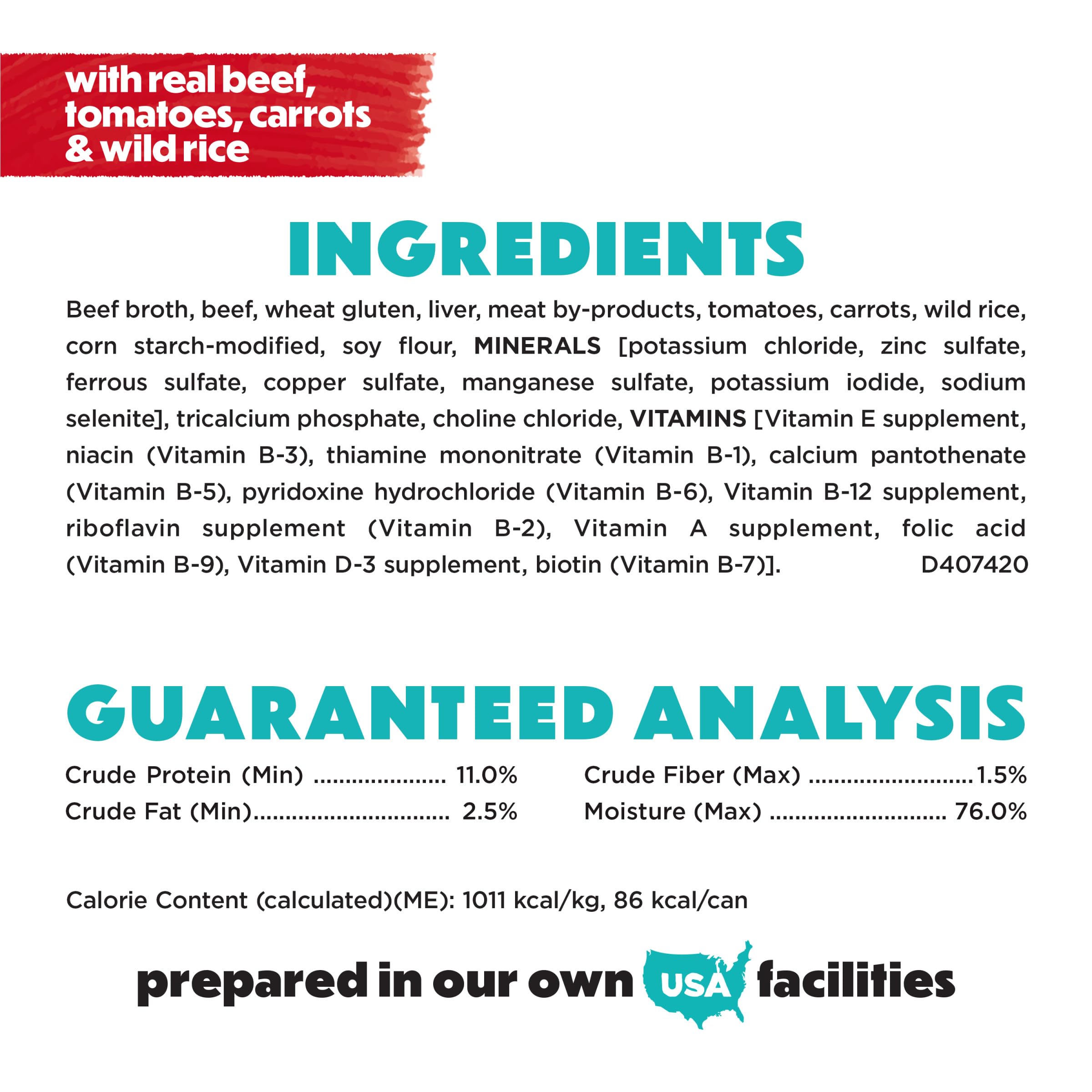 Purina Beneful Small Breed High Protein Wet Dog Food, With Gravy, Incredibites With Real Beef - (Pack of 12) 3 oz. Cans