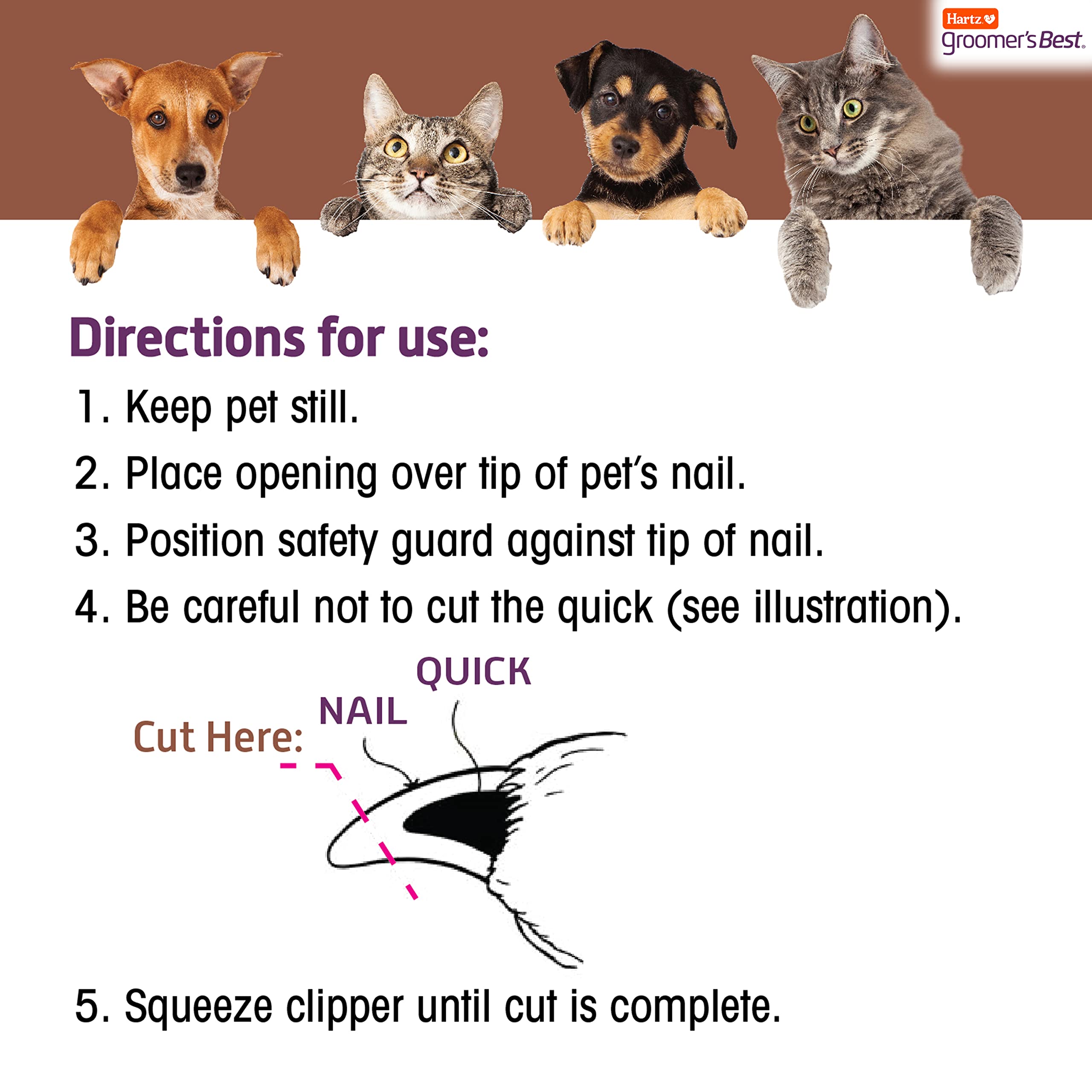 Groomer'S Best Nail Clipper For Dogs And Cats