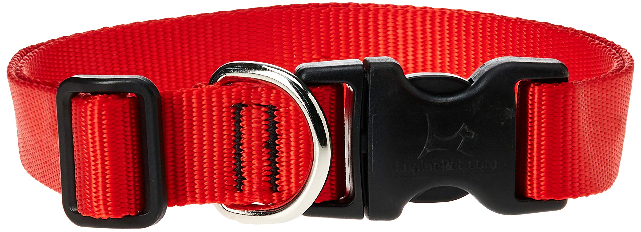 DOG COLLAR 16-28ADJ RED (Pack of 1)