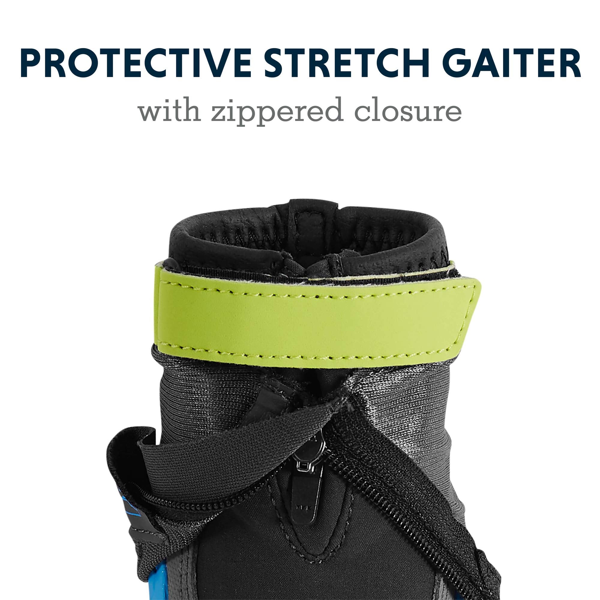Ruffwear Polar Trex Dog Boots, Insulated Winter Protection, 2.75 in, Obsidian Black, Model P15302-001