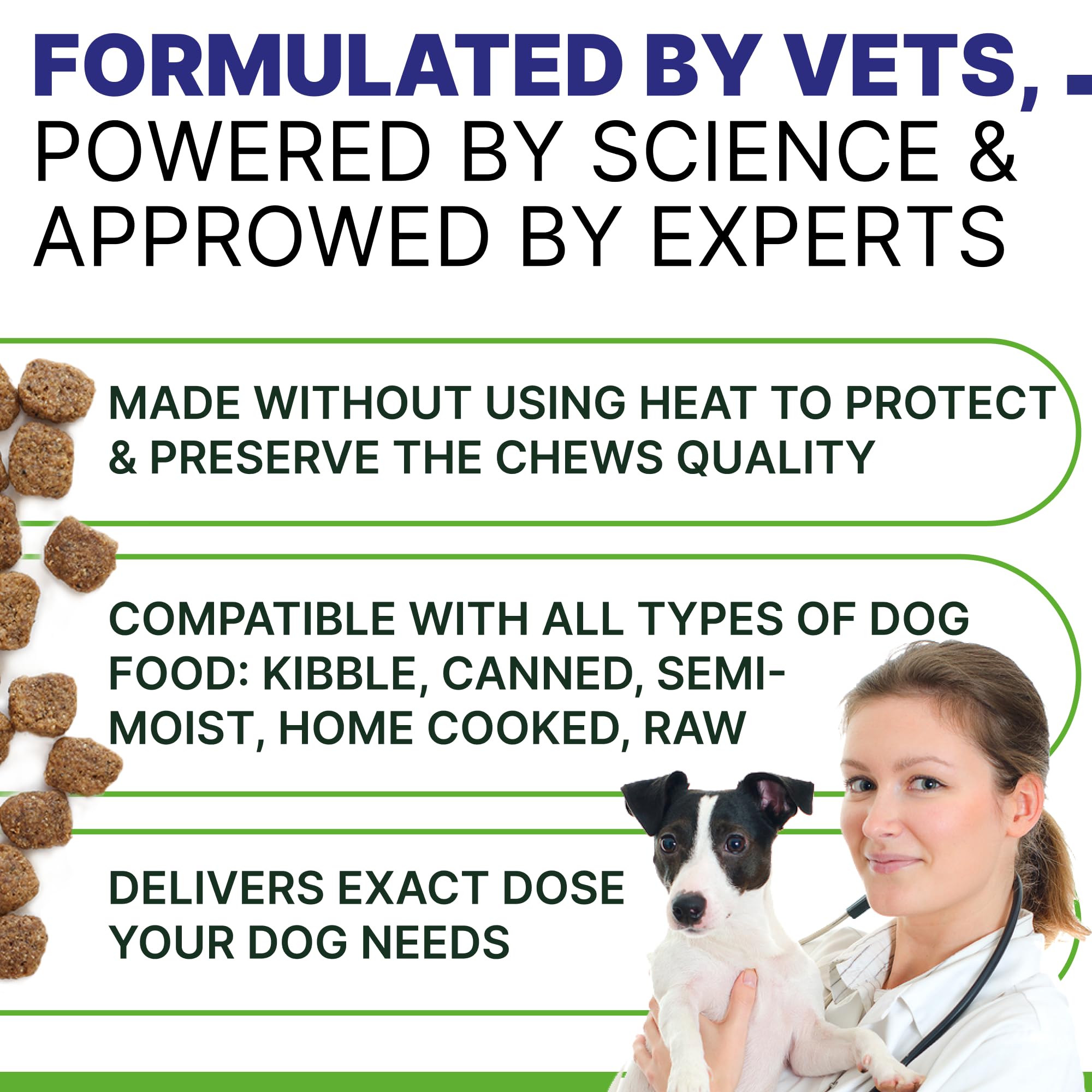 Pawsential NO Poo Chews for Dogs - Prevent Dog Poop Eating - Coprophagia Treatment - Stool Eating Deterrent - Digestive Health +