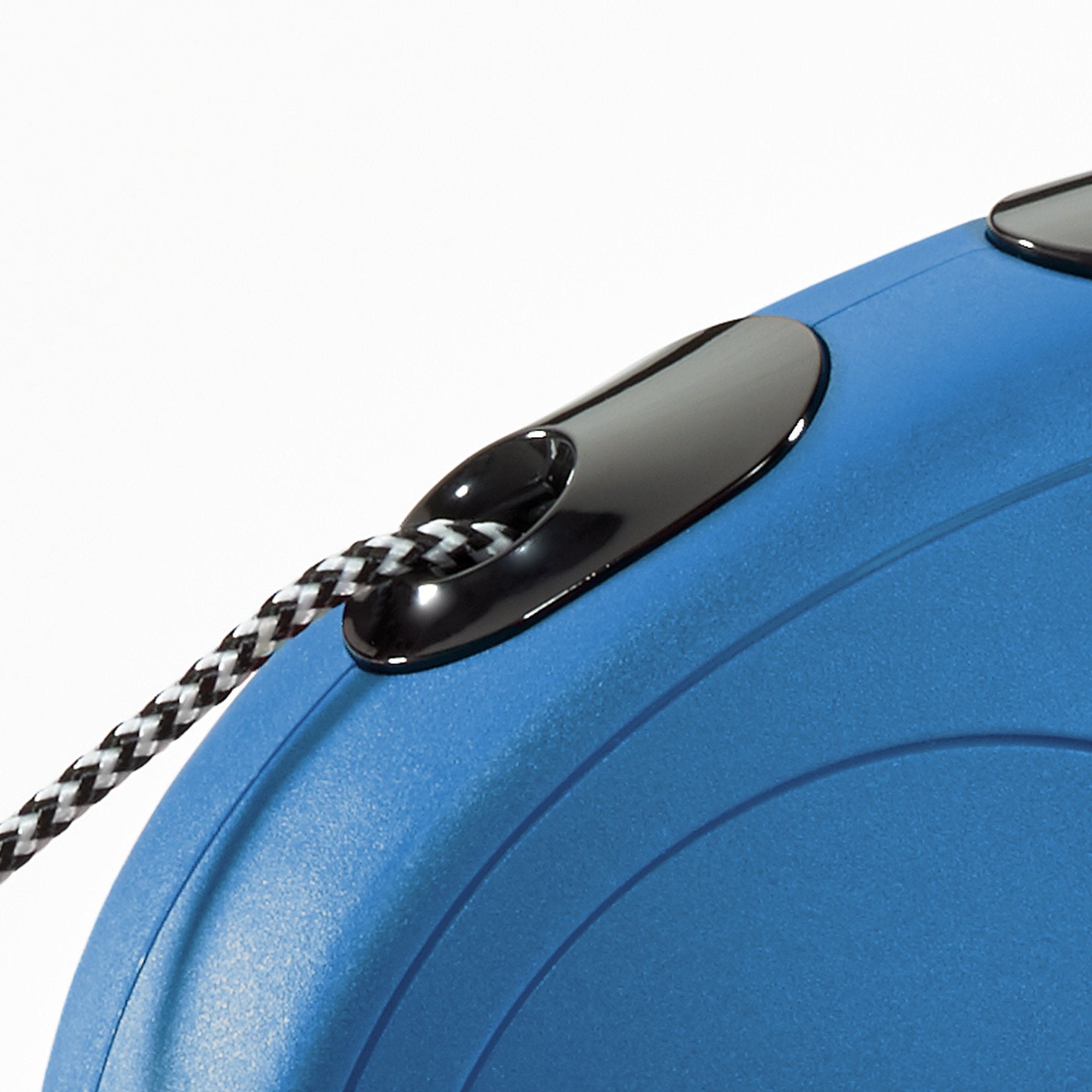 Flexi New Classic Retractable Dog Leash (Cord), 26 ft, Medium, Blue