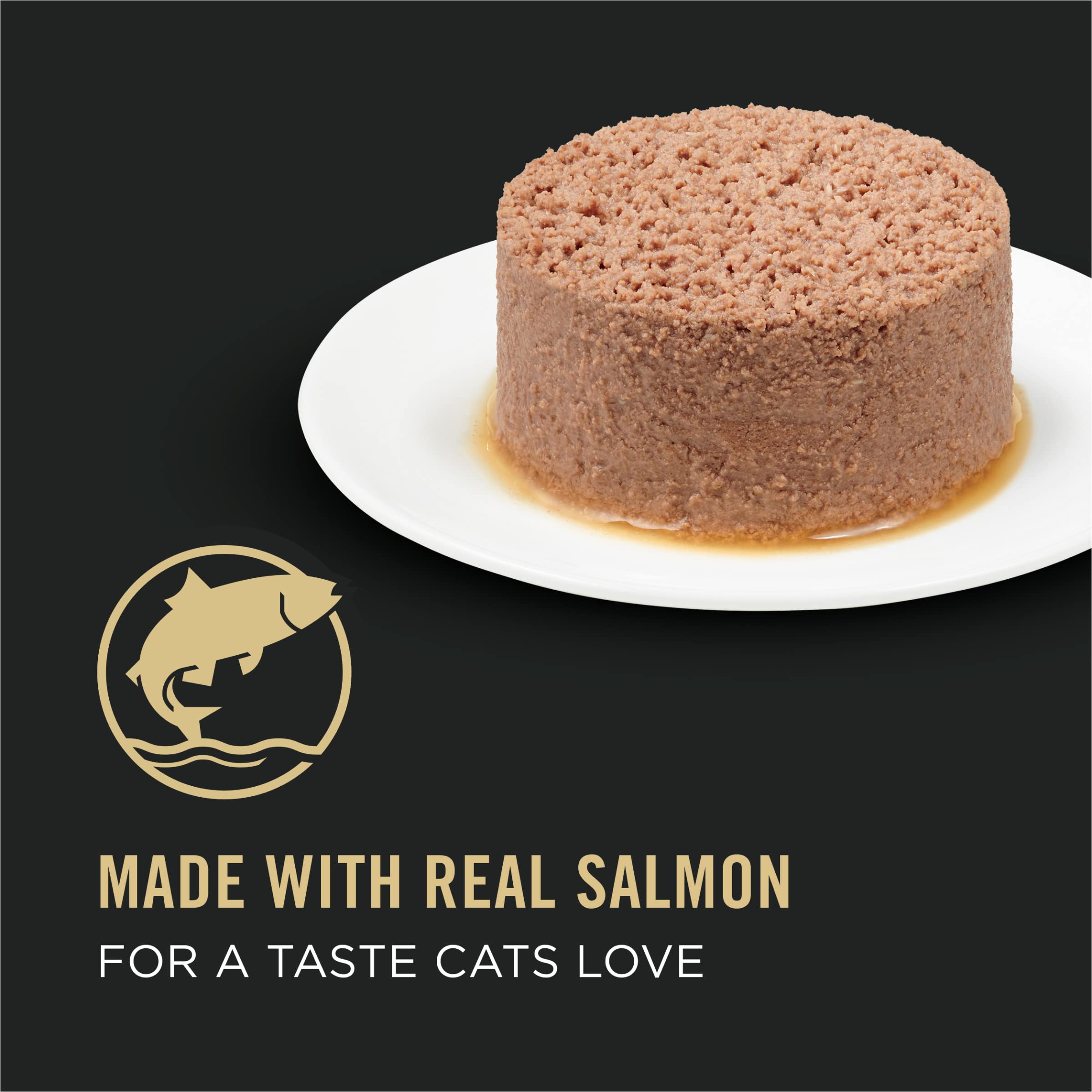 Purina Pro Plan Urinary Tract Cat Food Wet Pate, Urinary Tract Health Salmon Entree - (24) 5.5 oz. Cans