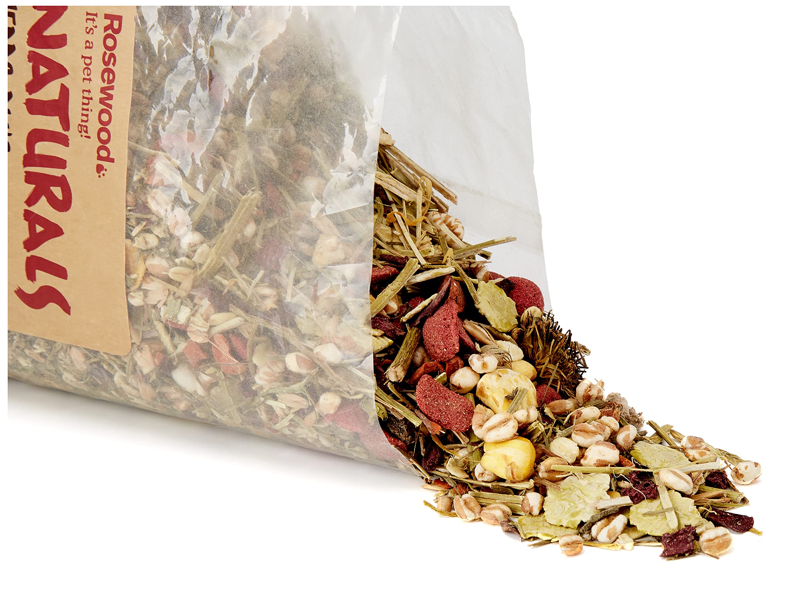 Rosewood Naturals Herb Plus Small Animal Treat, 500g - Ideal for Small Pets, Model 19420