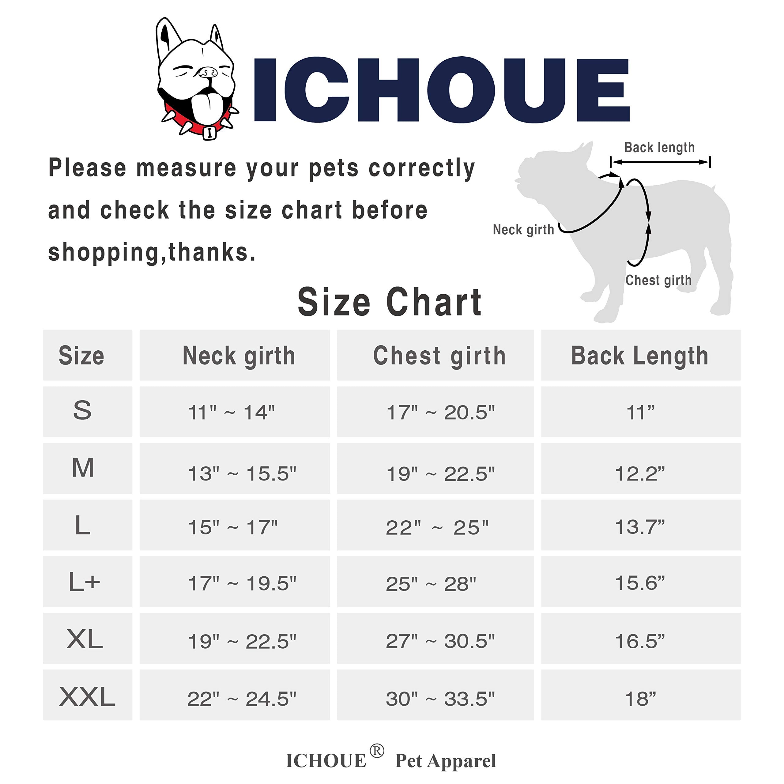 Ichoue I Am A French Bulldog Dog Little Devil Costumes Clothes Sweater Cute Funny For Small Dogs Cold Weather Winter Coats Hoodies Frenchie English Pug Pitbull Corgi Puppy - Red, Medium