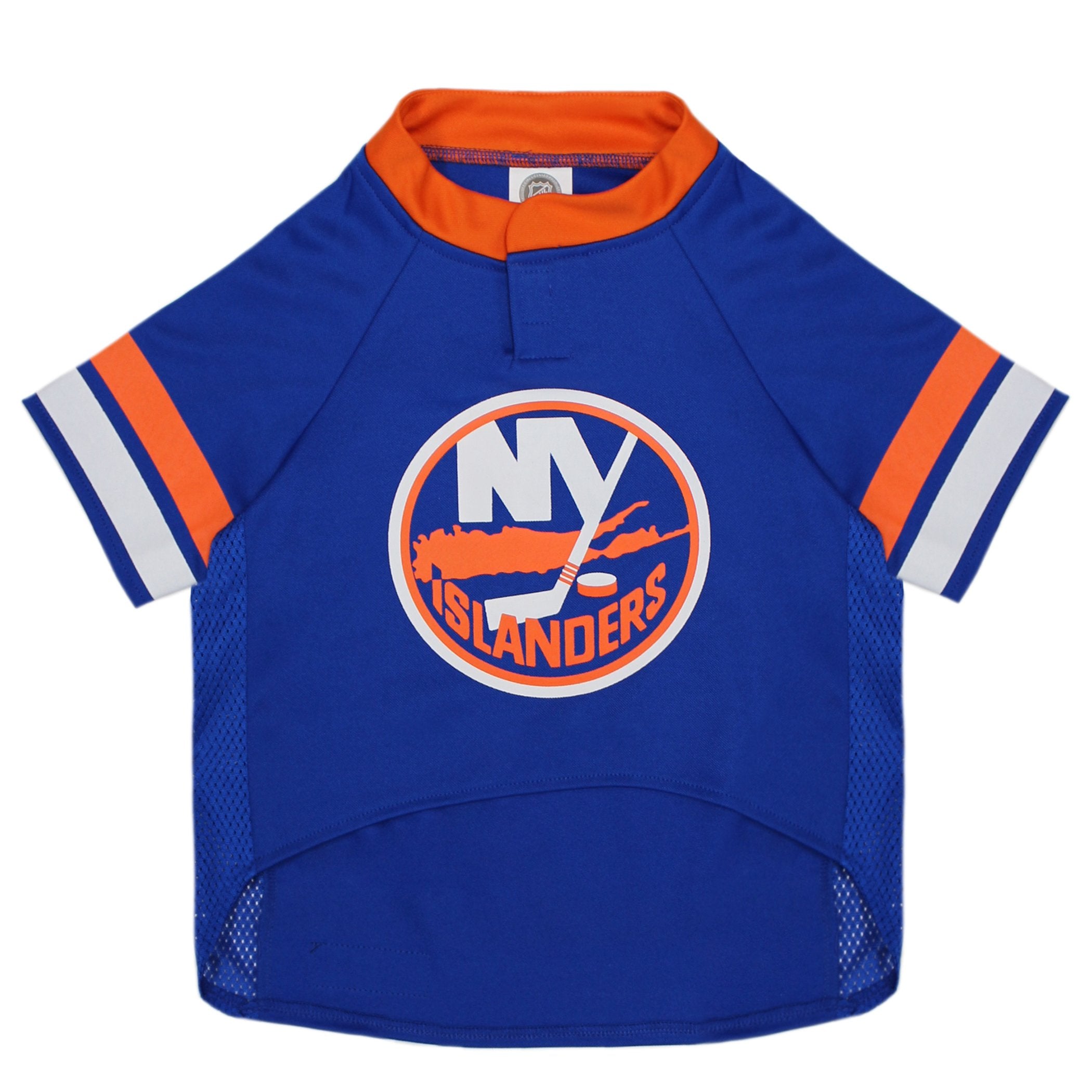 Pets First NHL New York Islanders Jersey for Dogs & Cats, Large. - Let Your Pet be a Real NHL Fan!