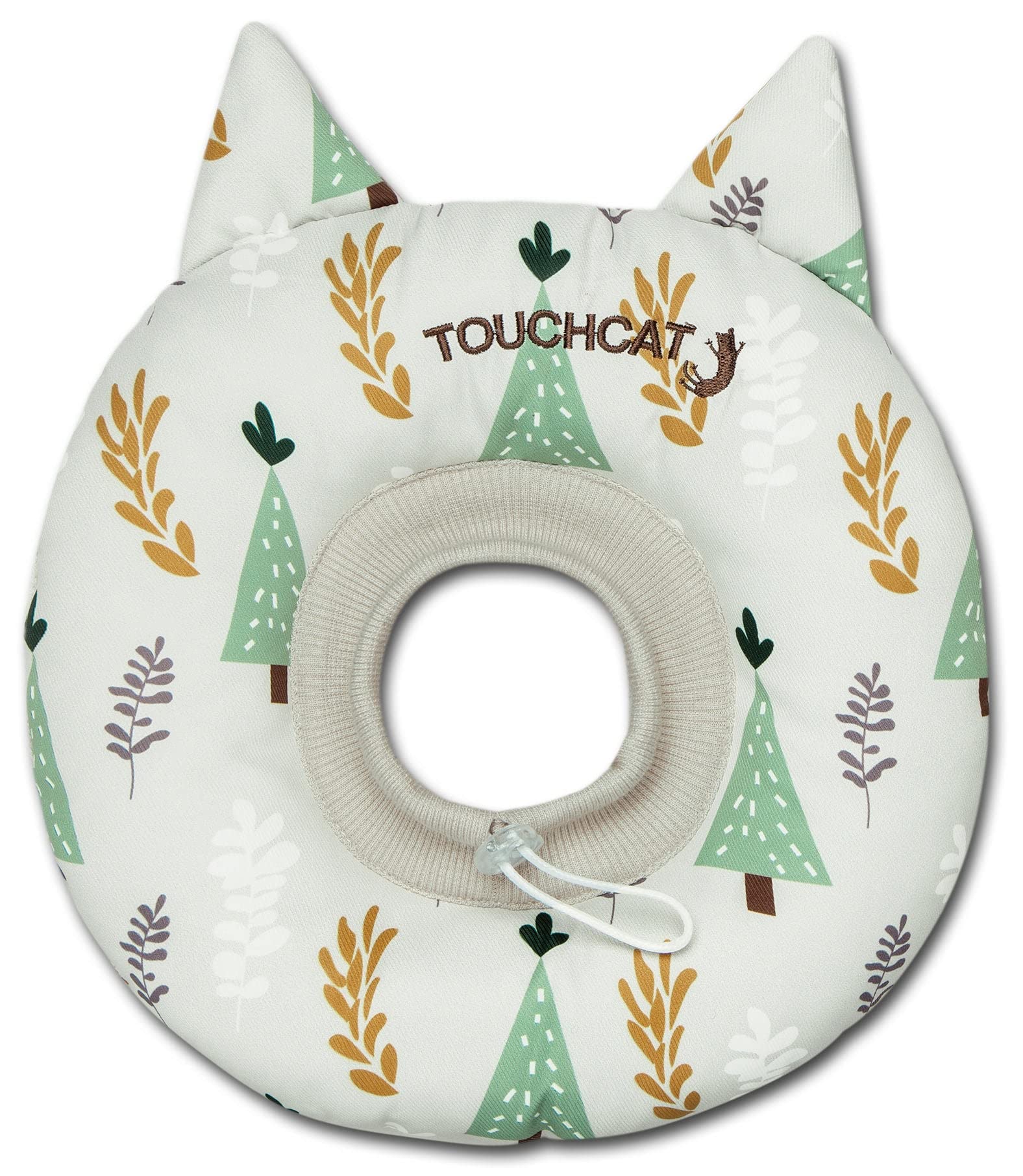Touchcat ® 'Ringlet' Licking And Scratching Adjustable Pillow Cat Neck Protector
