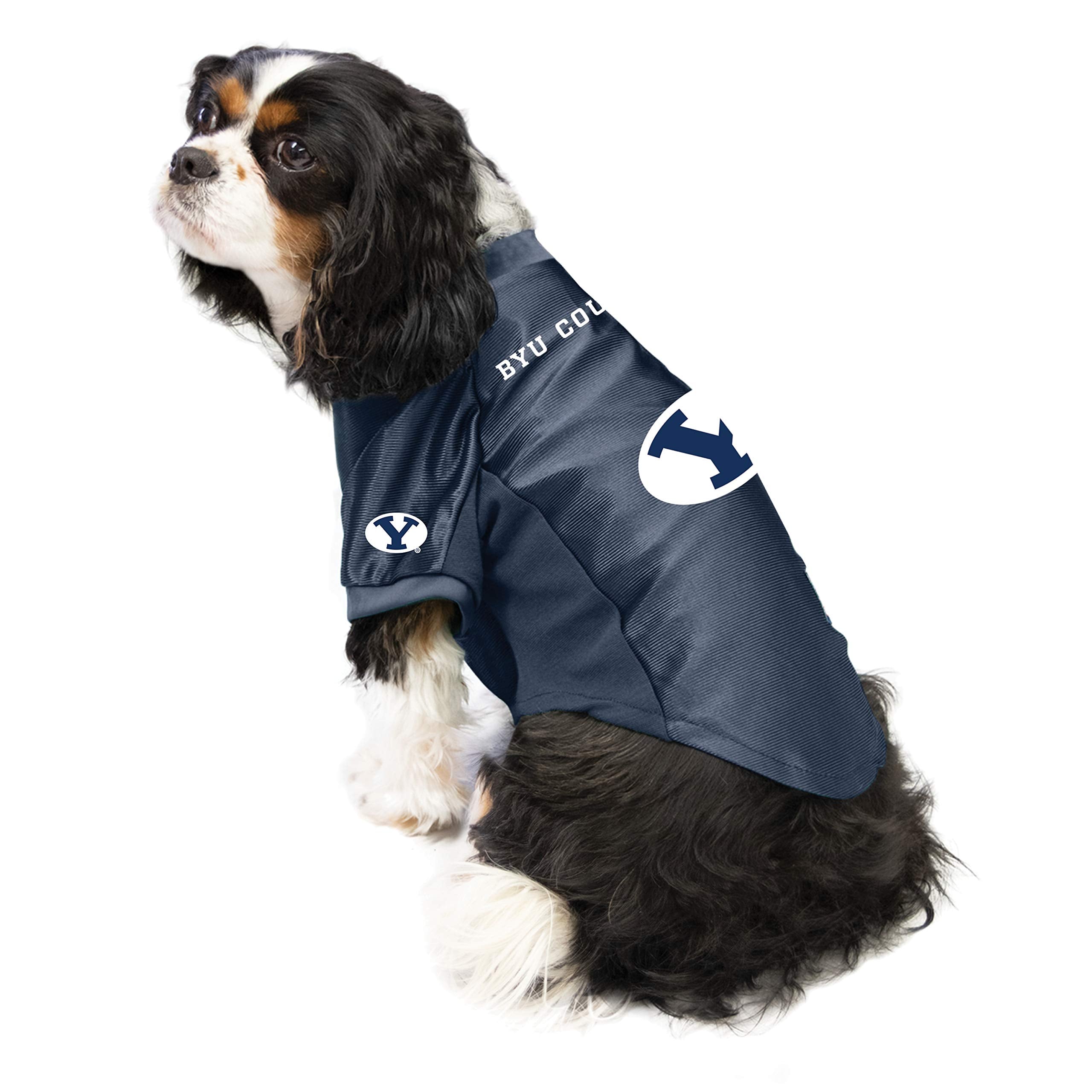 Byu Cougars Pet Jersey Stretch Size Xs - Special Order