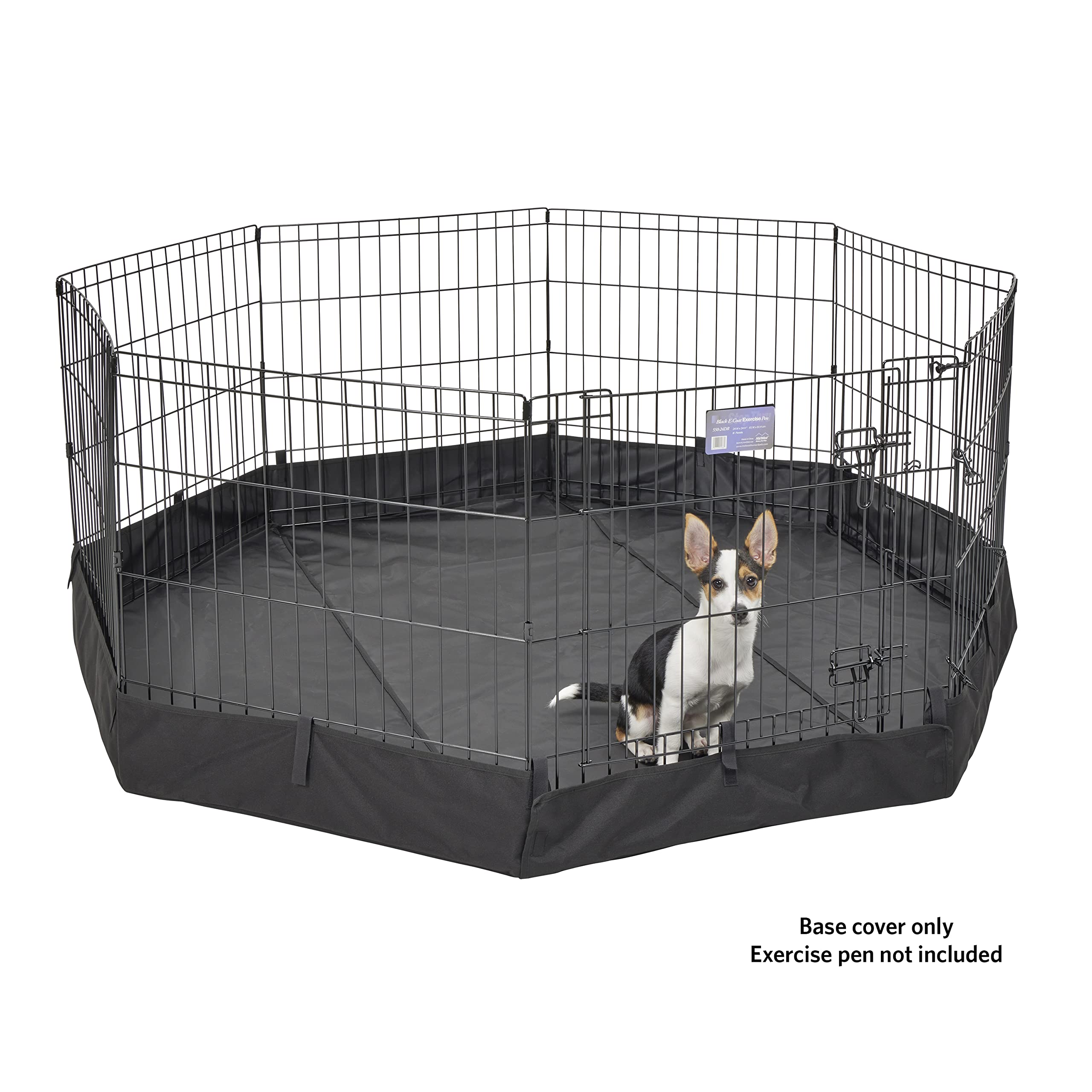 MidWest Homes for Pets Octagon Exercise Pen Fabric Mesh Bottom