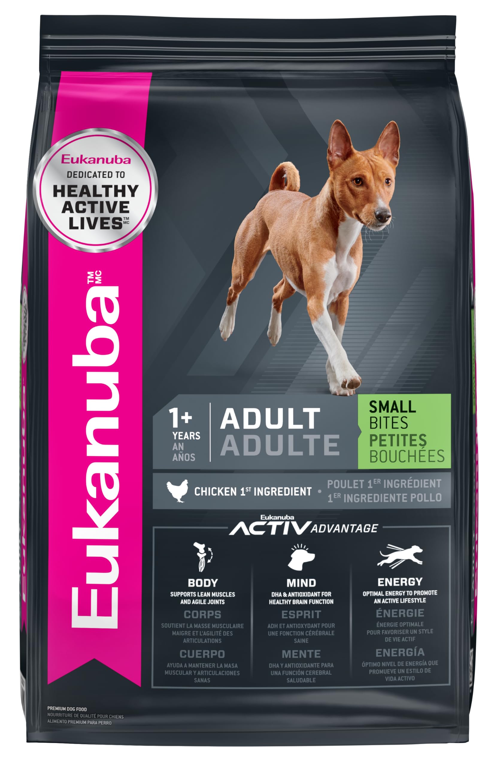 Eukanuba Adult Small Bites Dry Dog Food, 16 lb