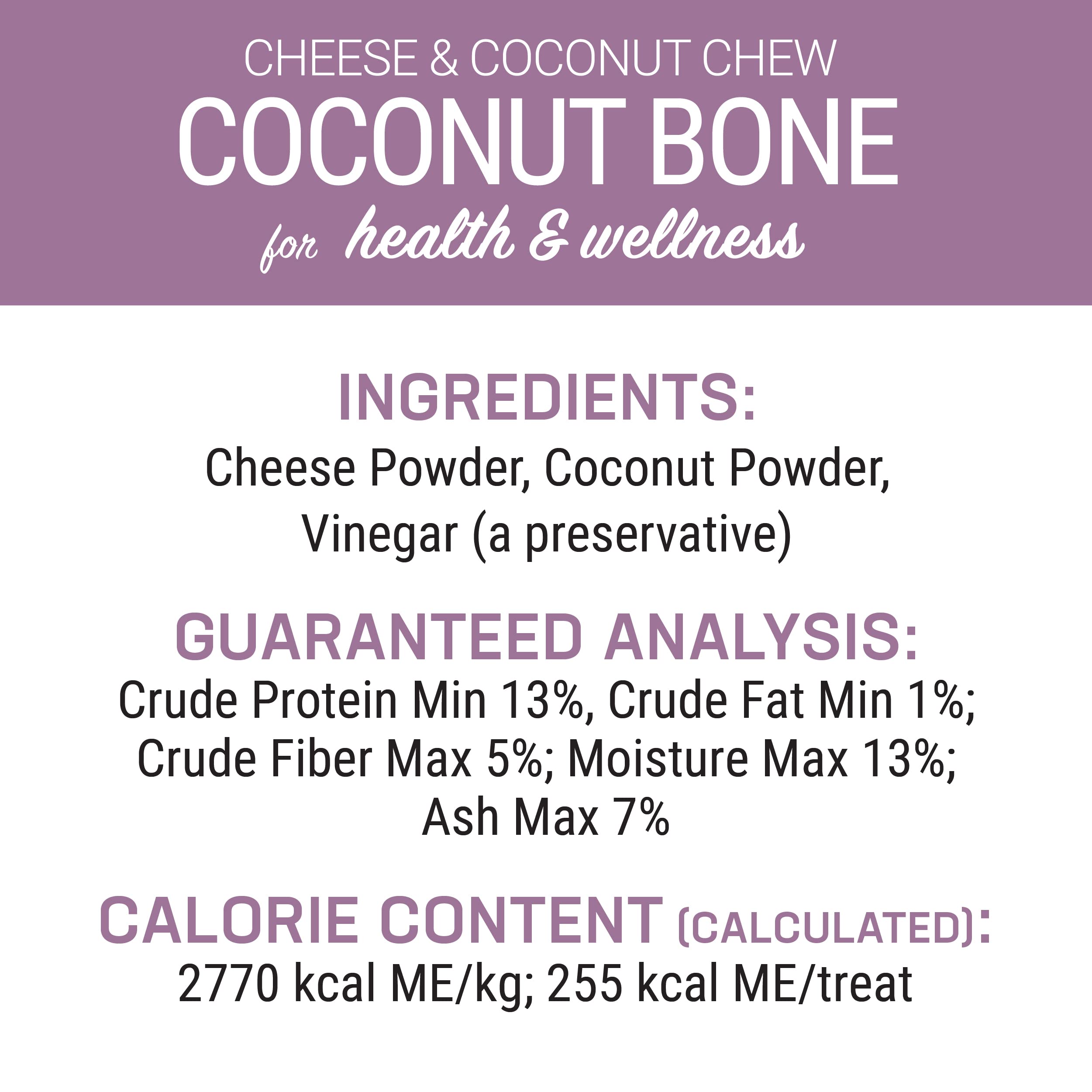 Himalayan Dog Coconut Bone Medium 3.25Oz