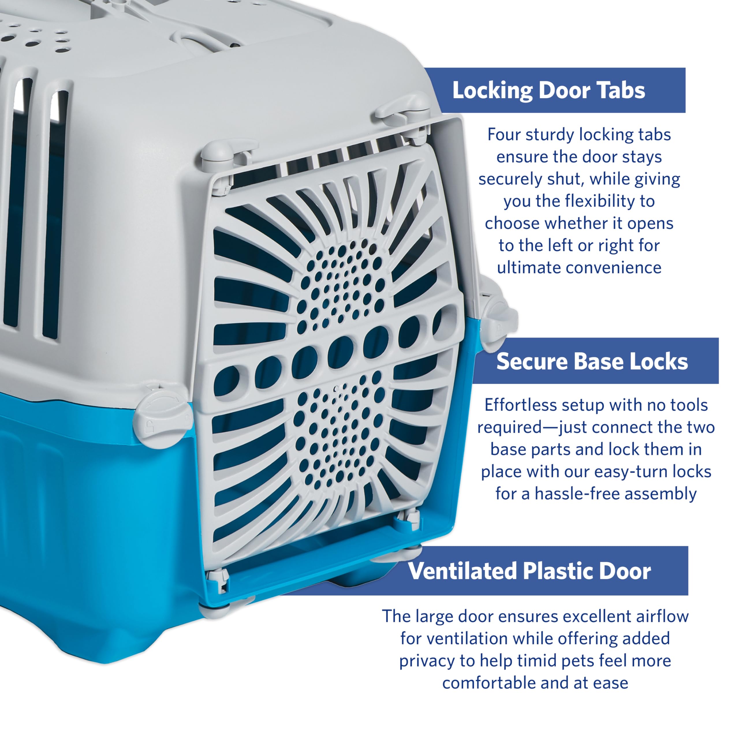 Midwest Homes For Pets Spree Travel Pet Carrier | Hard-Sided Pet Kennel Ideal For Xs Dog Breeds, Small Cats & Small Animals | Do
