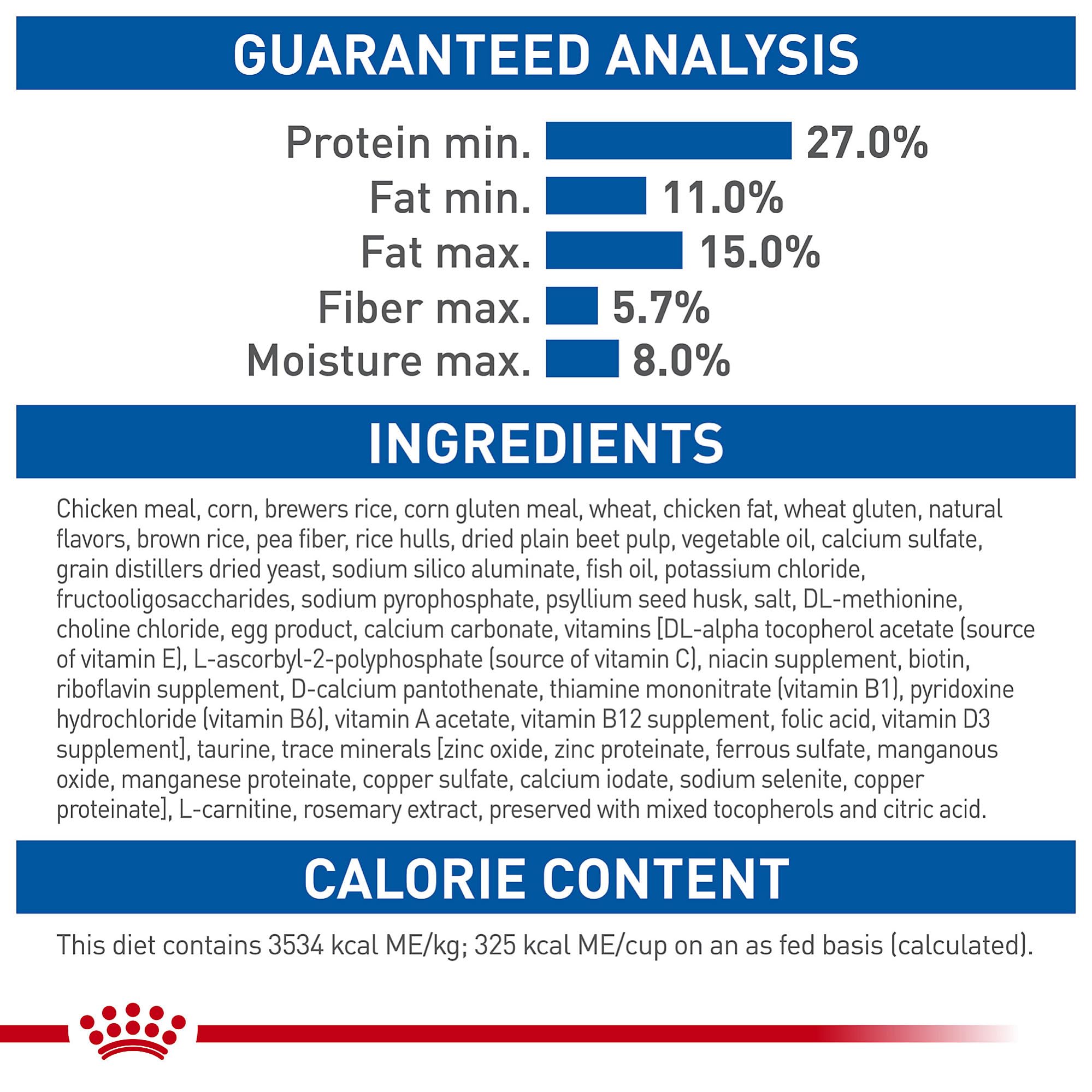 Royal Canin Indoor 7+ Adult Dry Cat Food, 5.5 lb bag