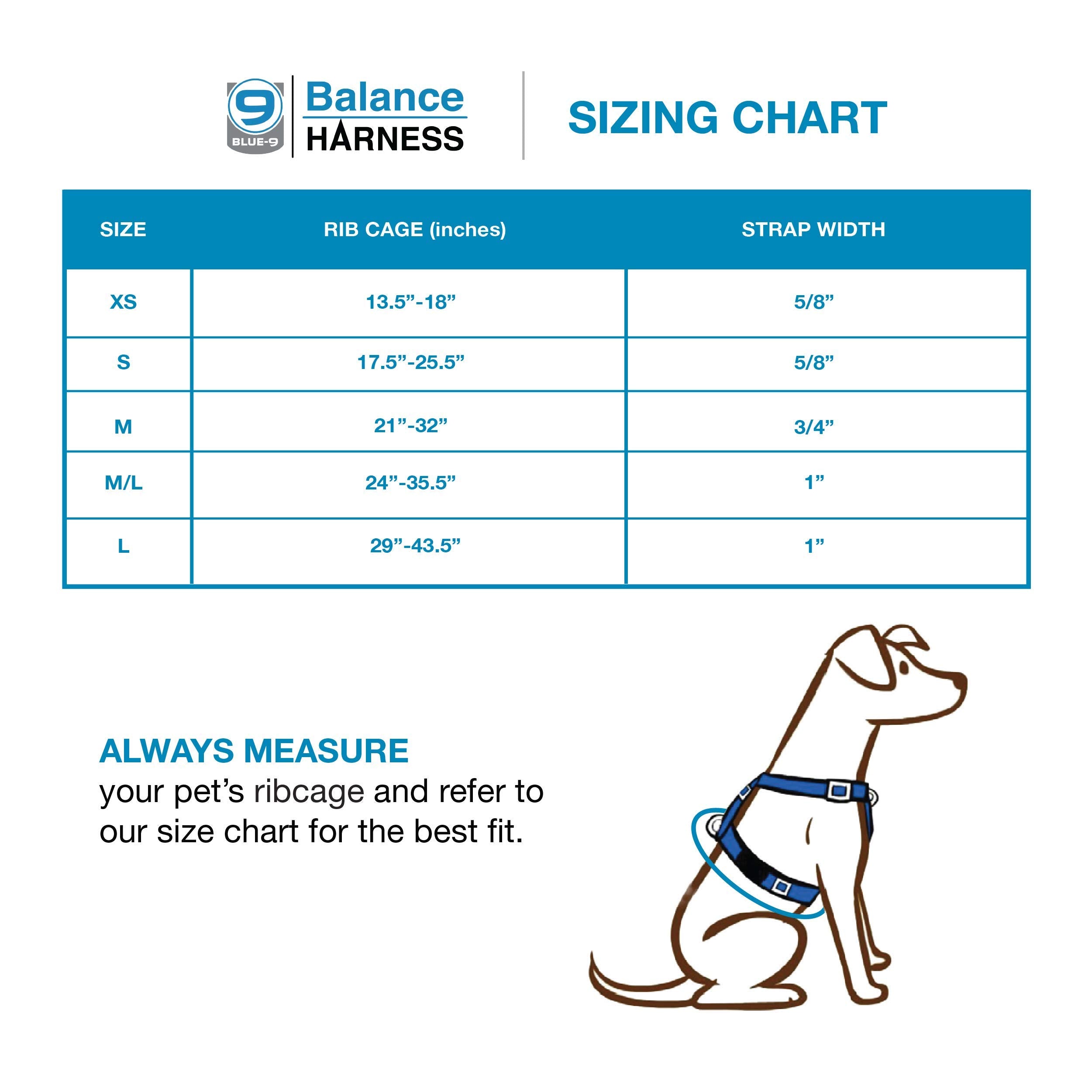 Blue-9 Pet Products No-Pull Balance Harness And Loose Leash Walking Set Dogs, Made In The Usa, Red, Medium