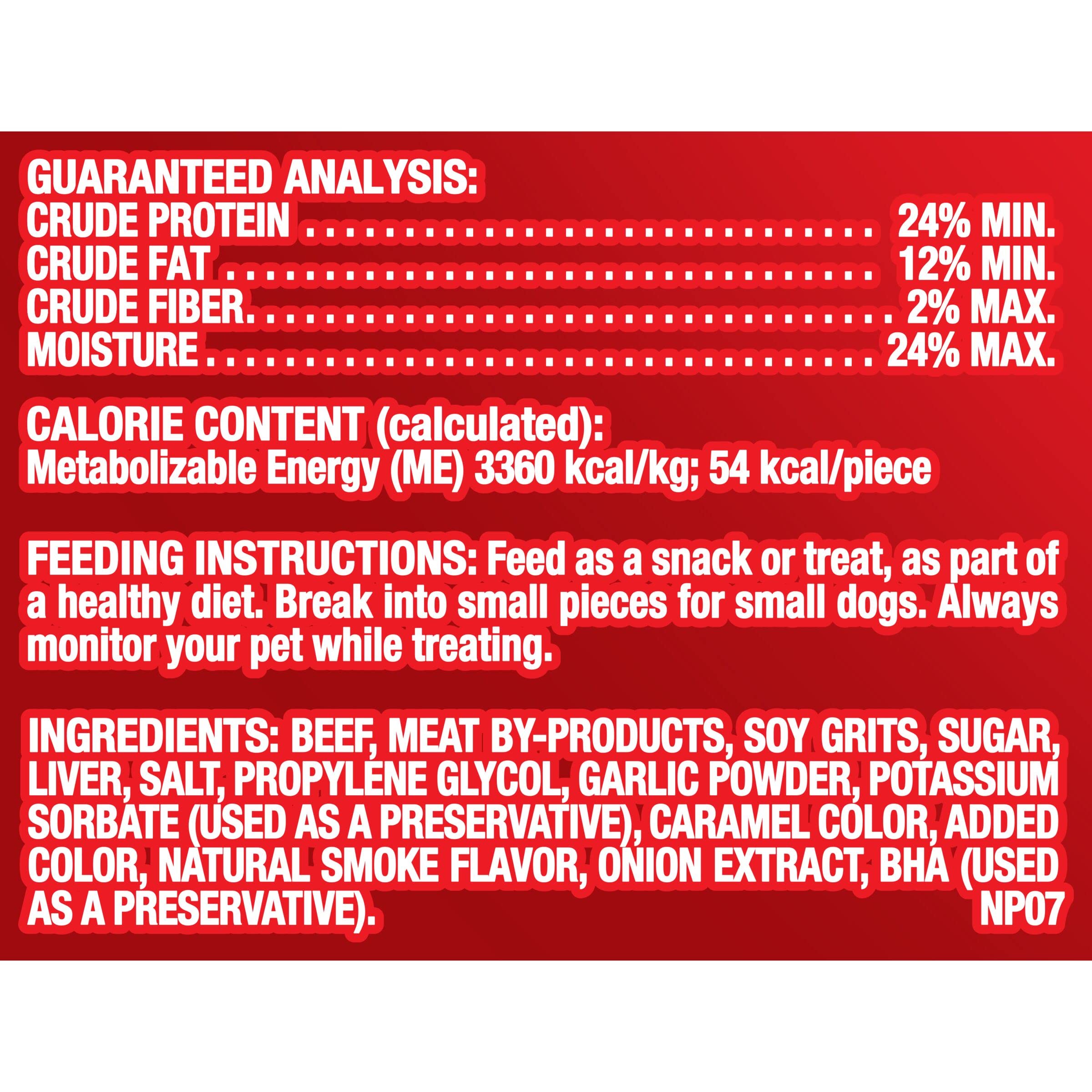 Pup-Peroni Dog Treats, Original Beef Flavor, 38 Ounce, Made with Real Beef